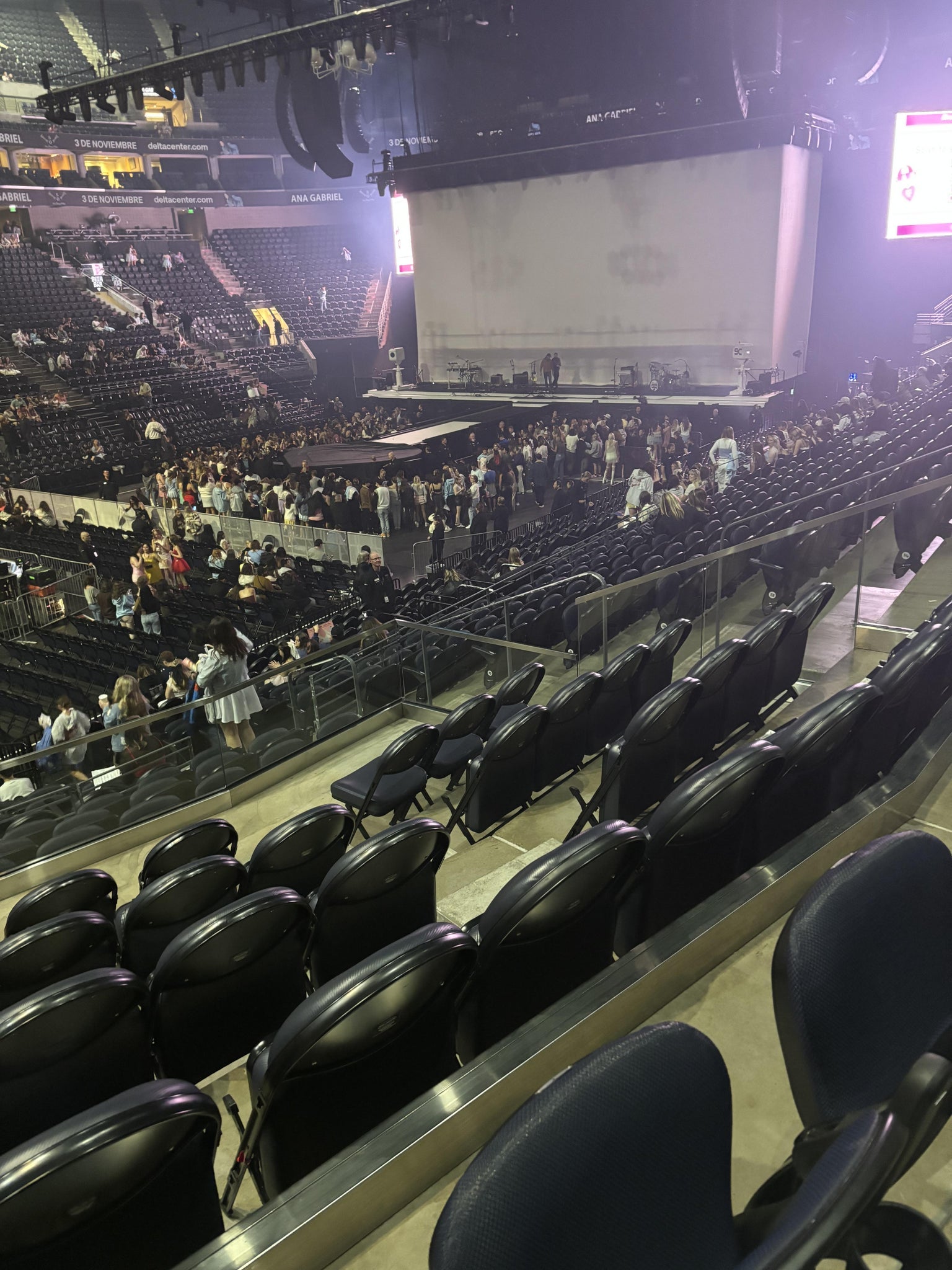 Real Fan View taken from Section 20 at Delta Center by Hanna N
