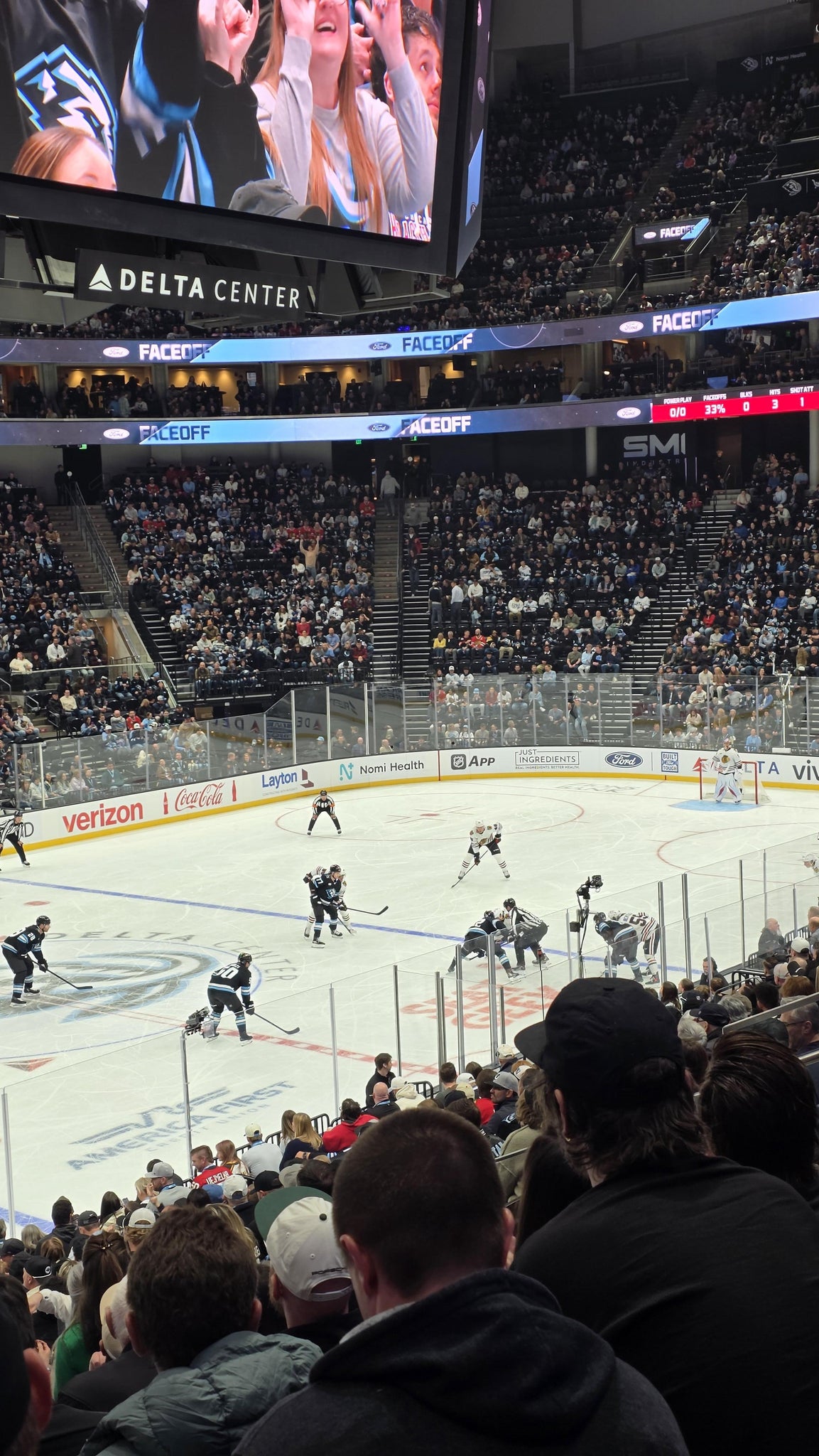 Real Fan View taken from Section 20 at Delta Center by Chelsey  T