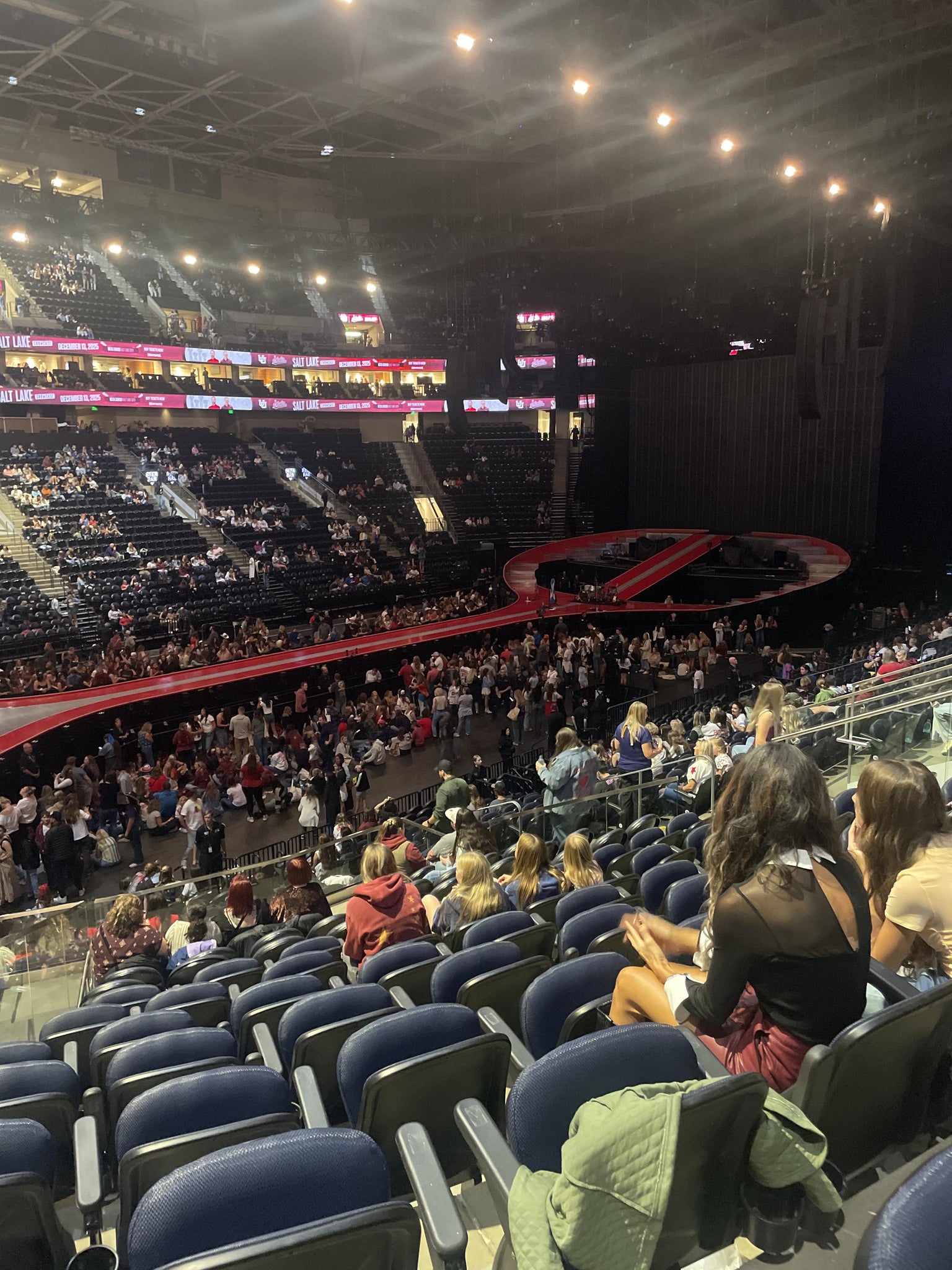Real Fan View taken from Section 20 at Delta Center by Trevor E