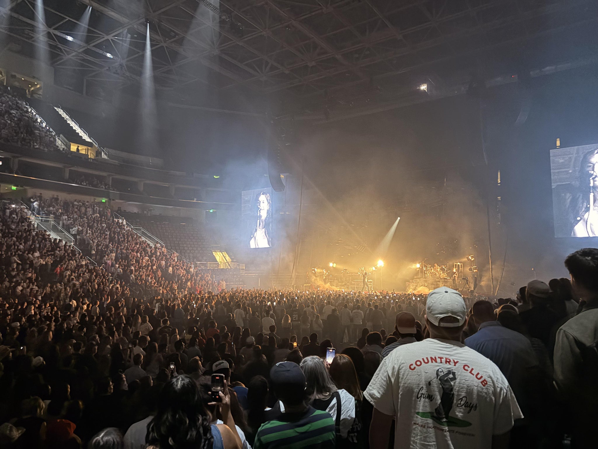 Real Fan View taken from Section 20 at Delta Center by Anthony H