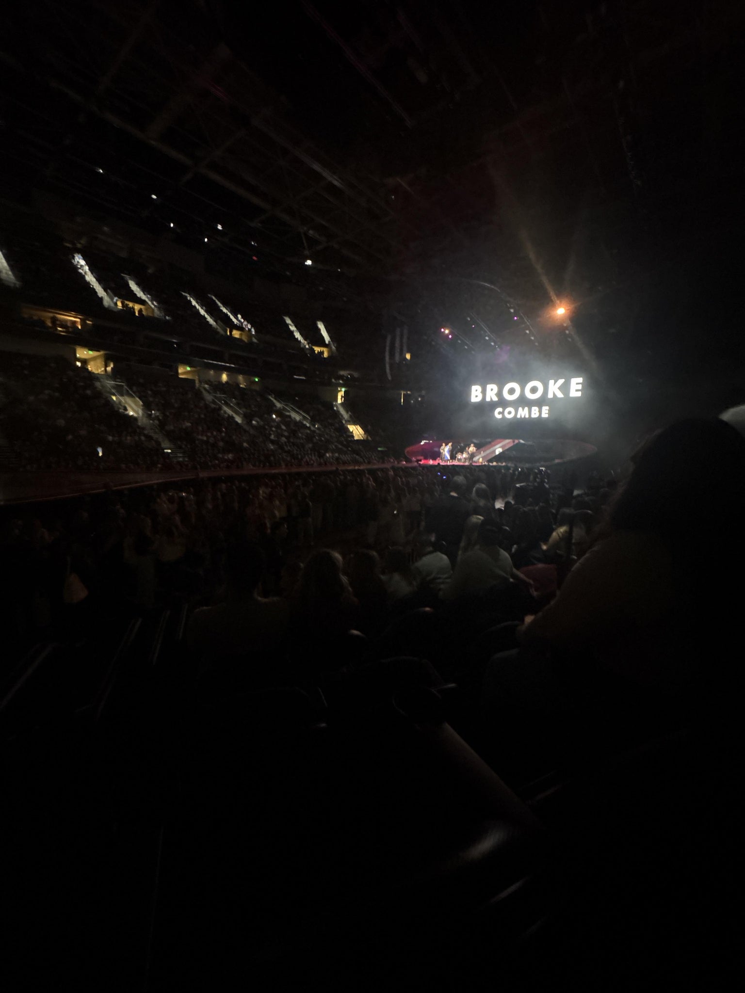 Real Fan View taken from Section 20 at Delta Center by Brek N