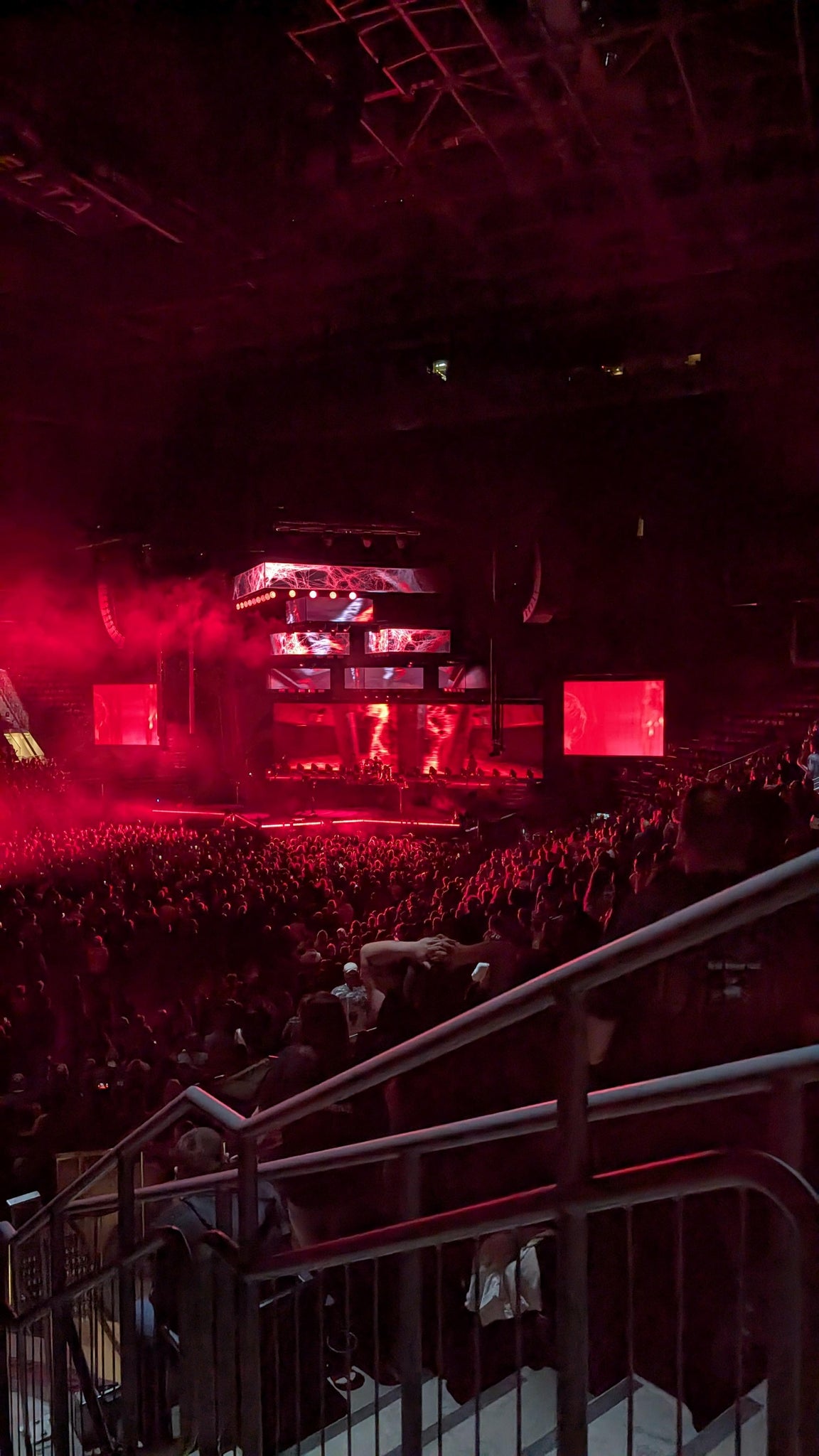 Real Fan View taken from Section 21 at Delta Center by Kenneth B