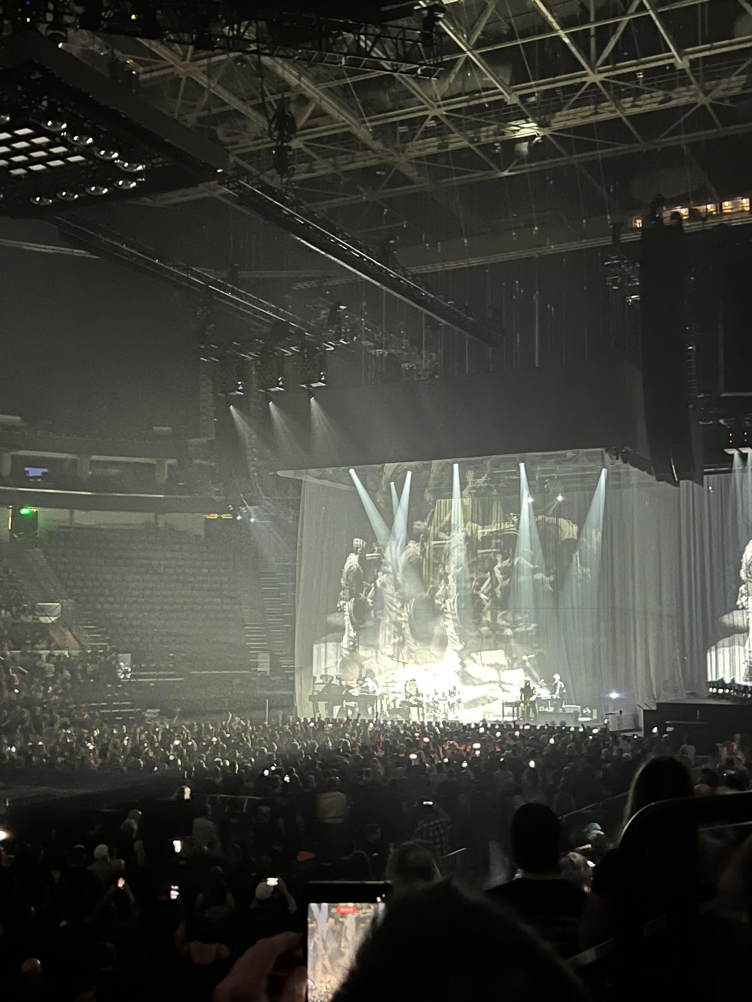 Real Fan View taken from Section 21 at Delta Center by Lisa S