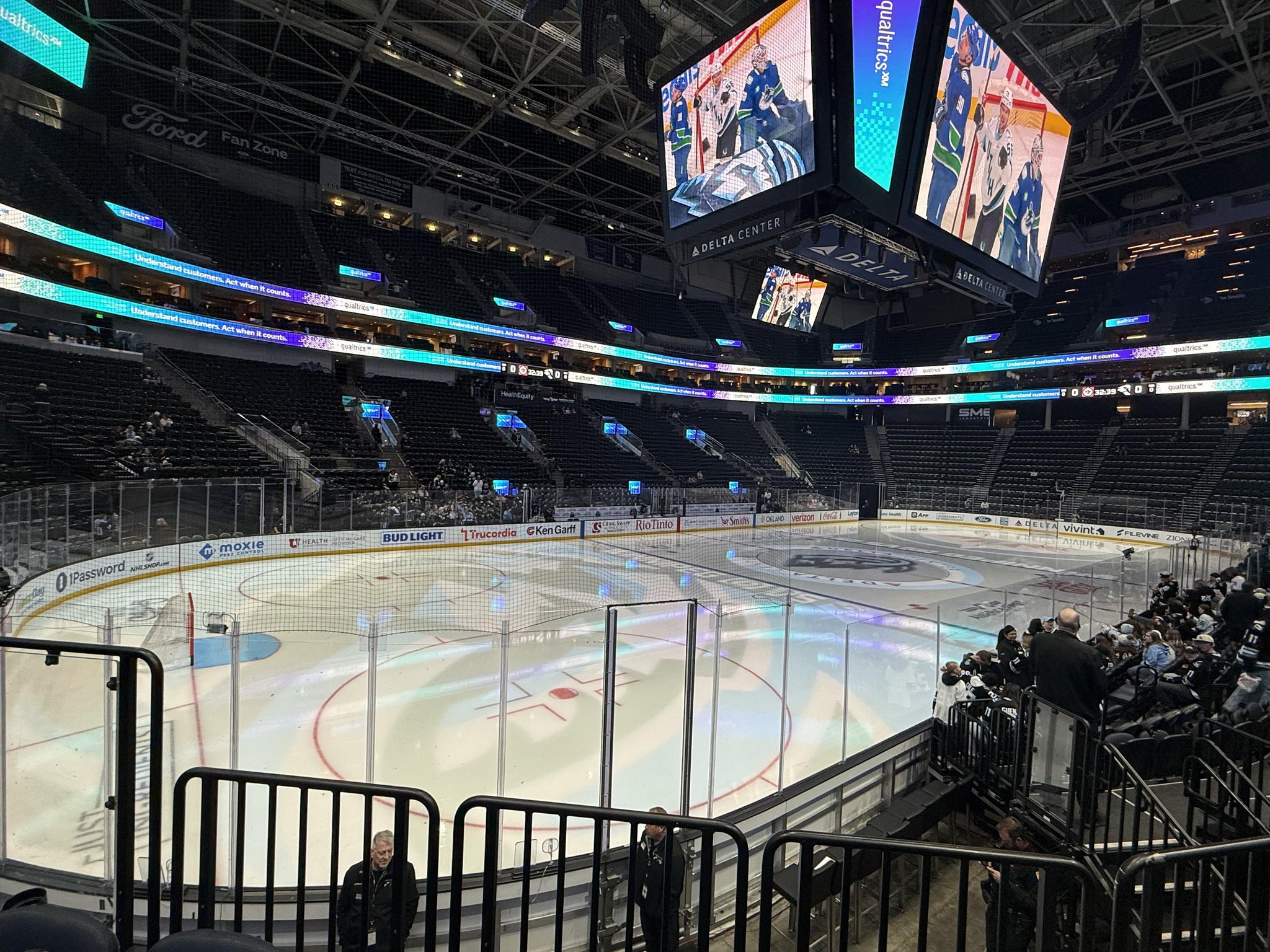 Real Fan View taken from Section 21 at Delta Center by Jakob T