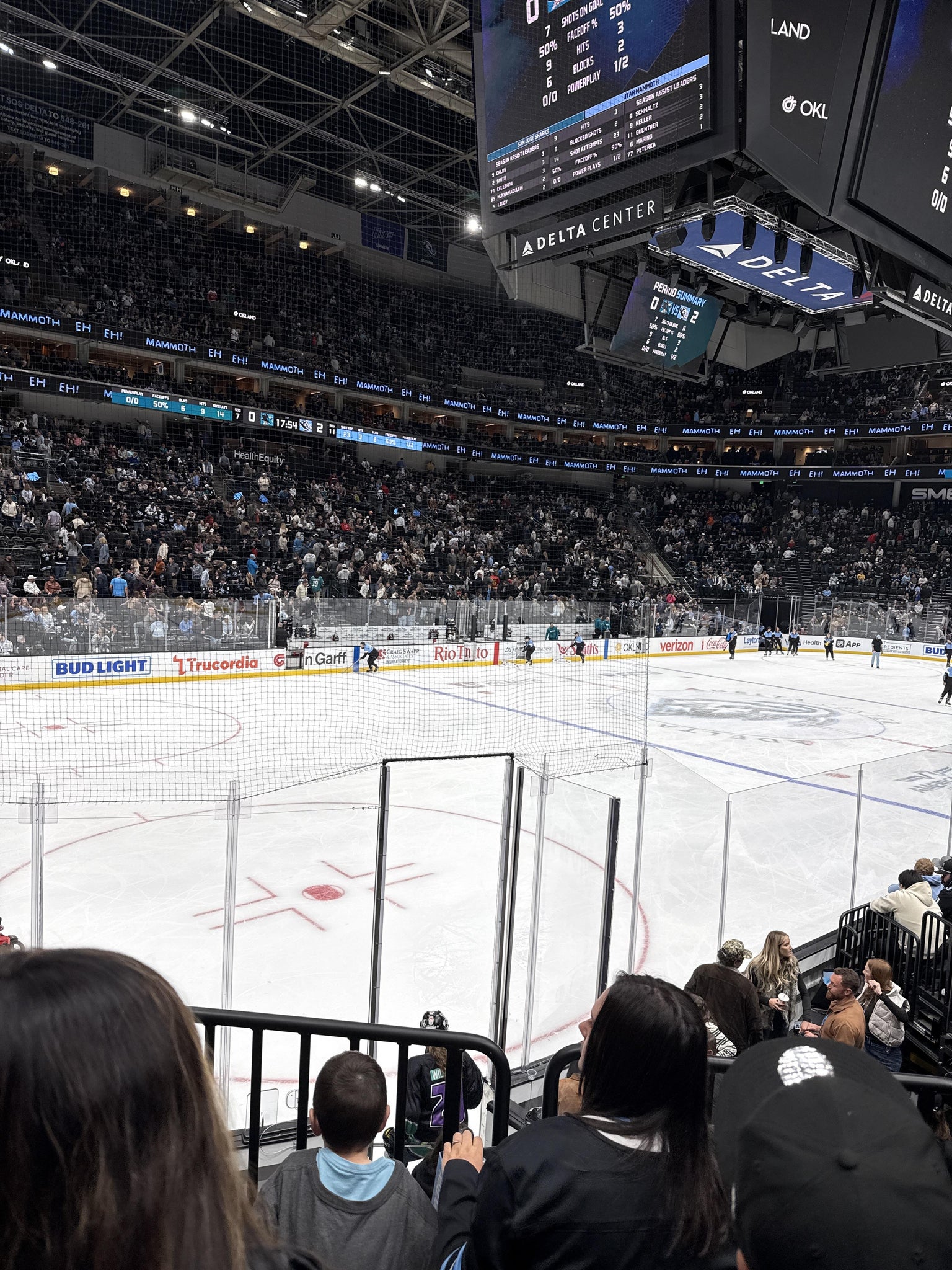 Real Fan View taken from Section 21 at Delta Center by Ryan D