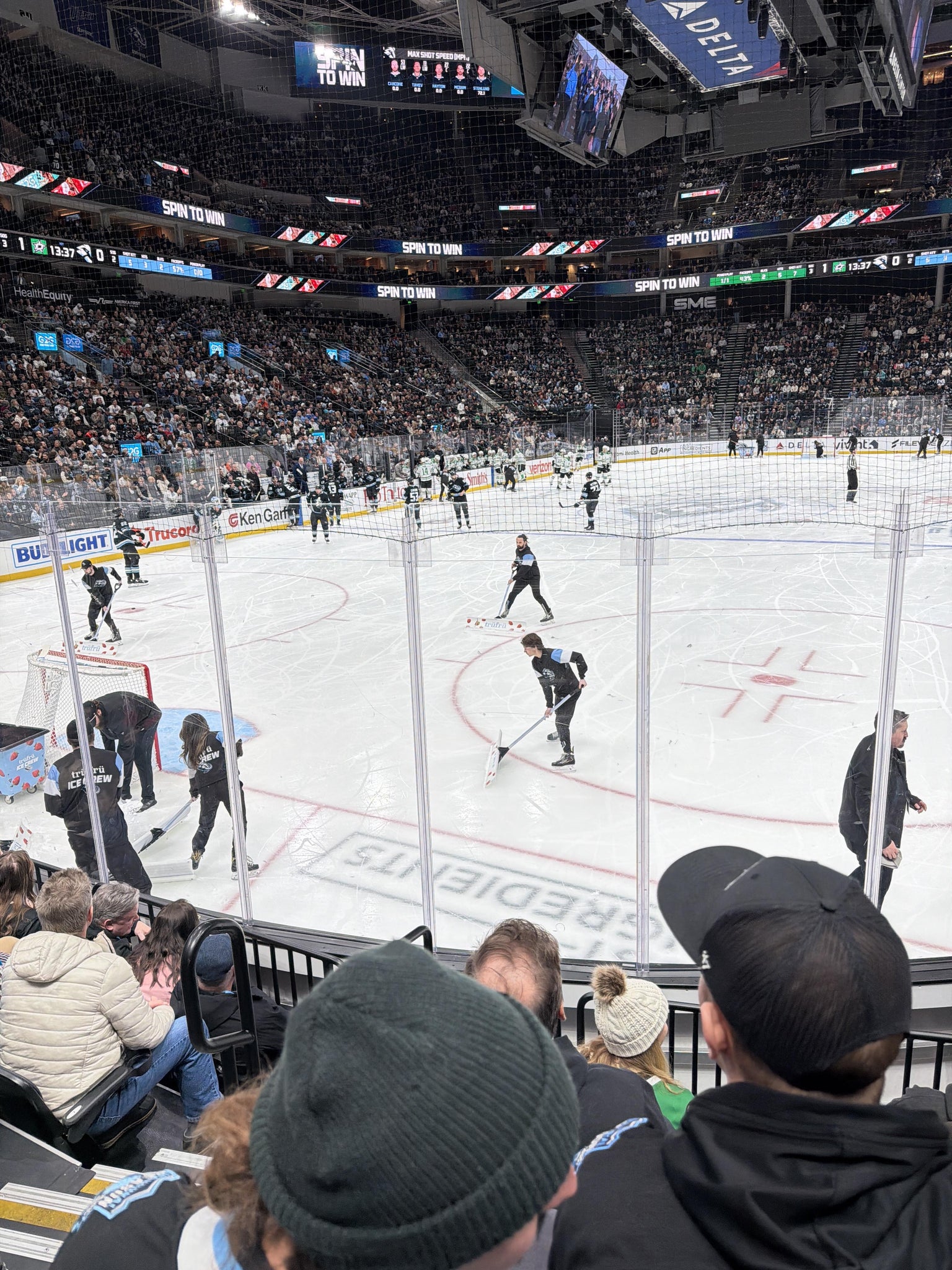 Real Fan View taken from Section 22 at Delta Center by Zachariah J