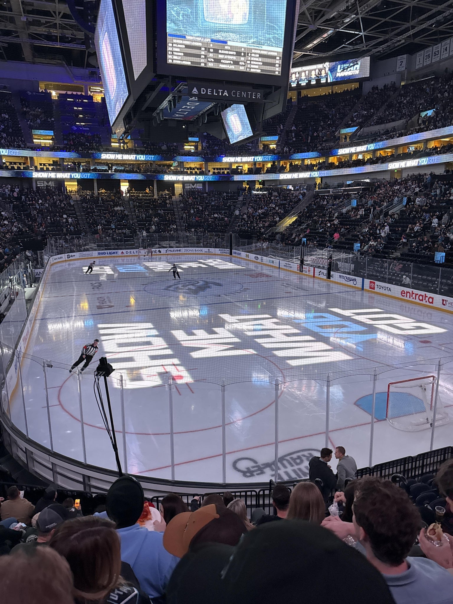 Real Fan View taken from Section 3 at Delta Center by Brandon B