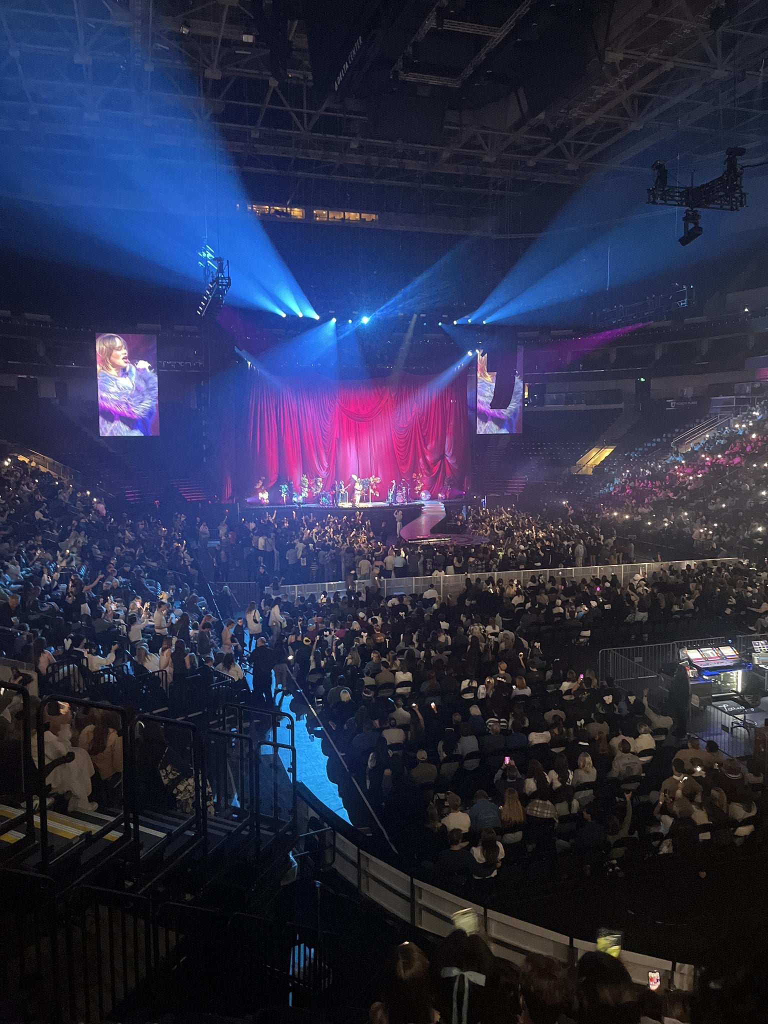Real Fan View taken from Section 3 at Delta Center by Zenaida J
