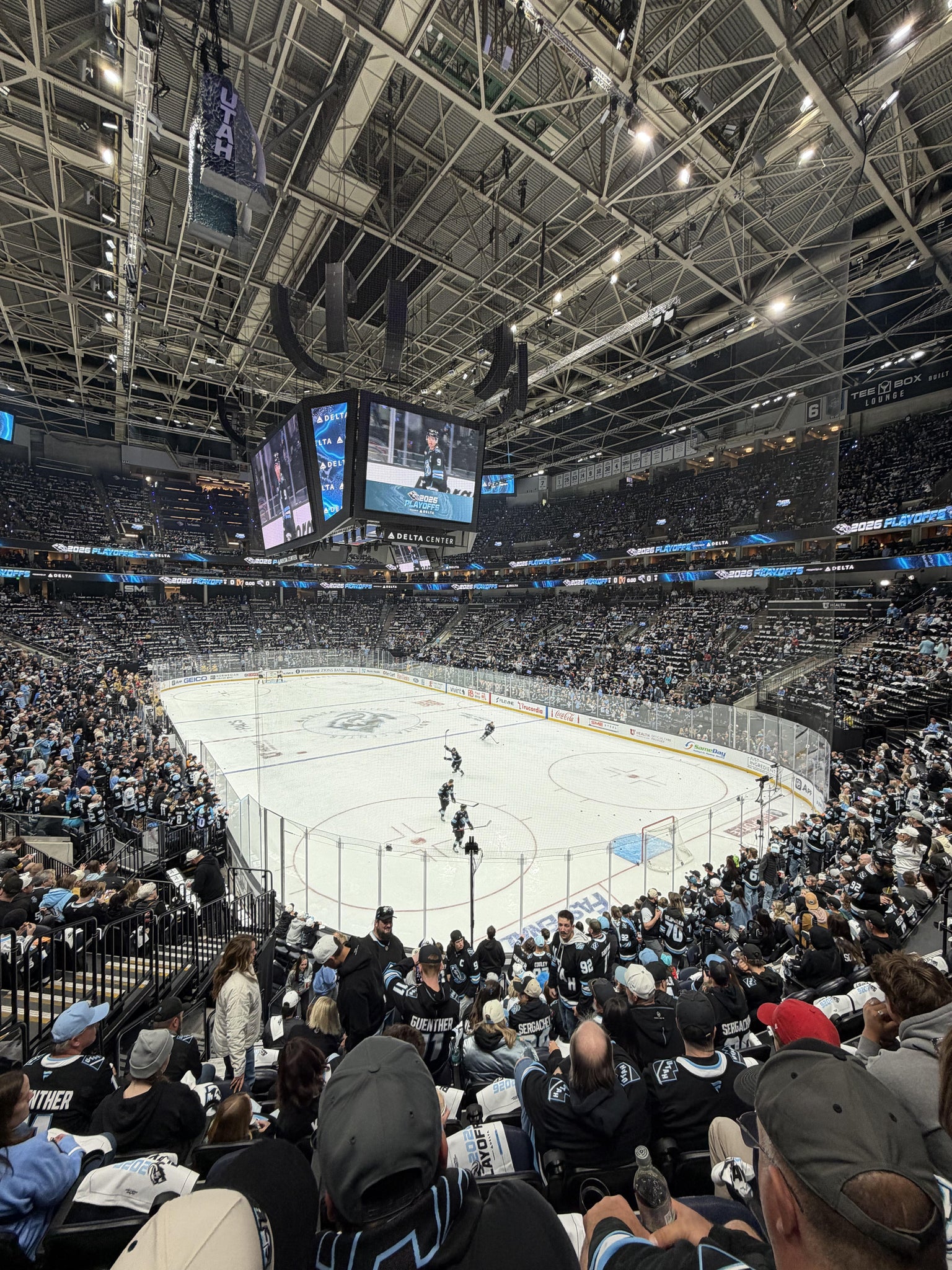 Real Fan View taken from Section 3 at Delta Center by Rob B