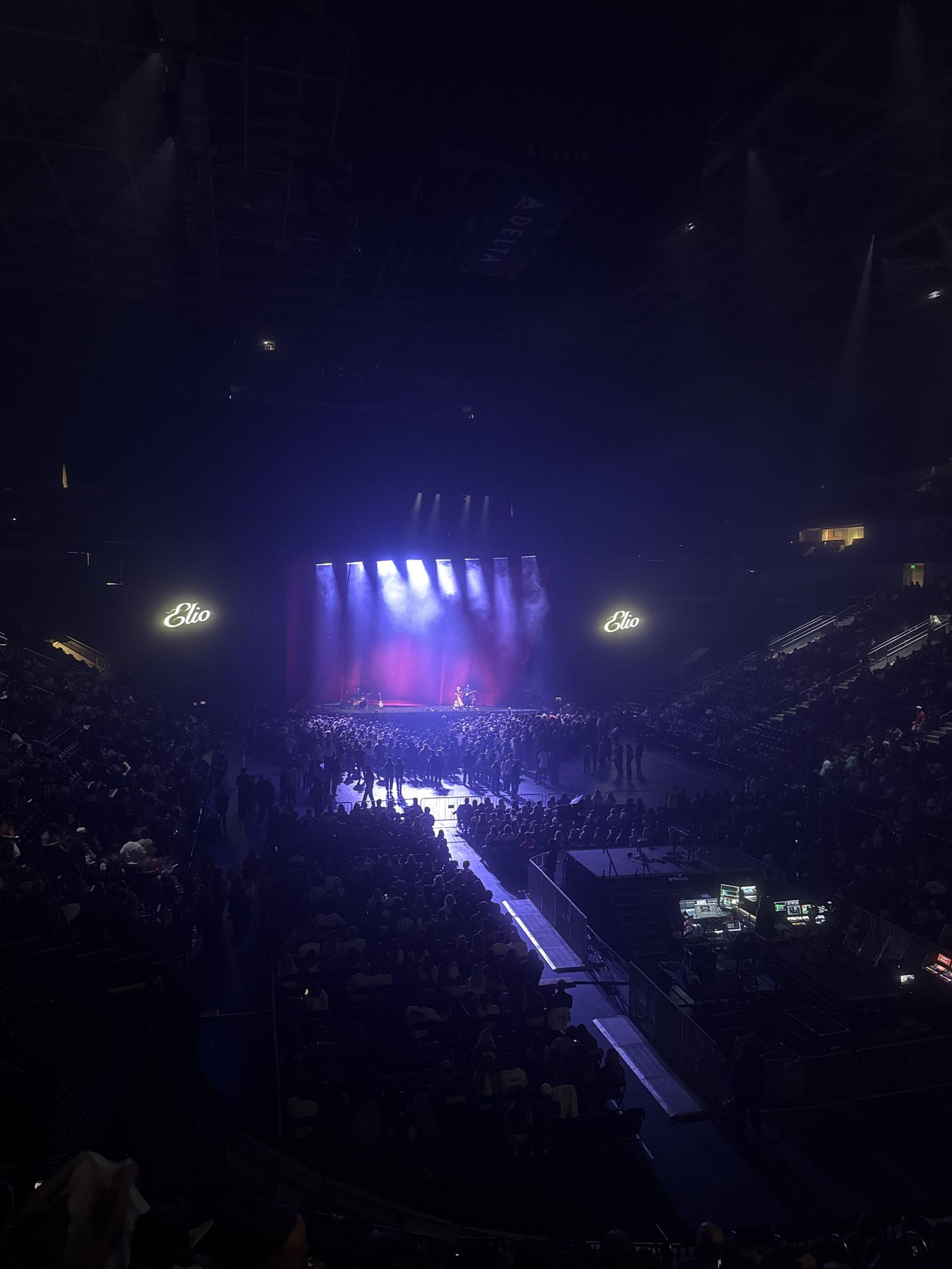 Real Fan View taken from Section 3 at Delta Center by Drew E