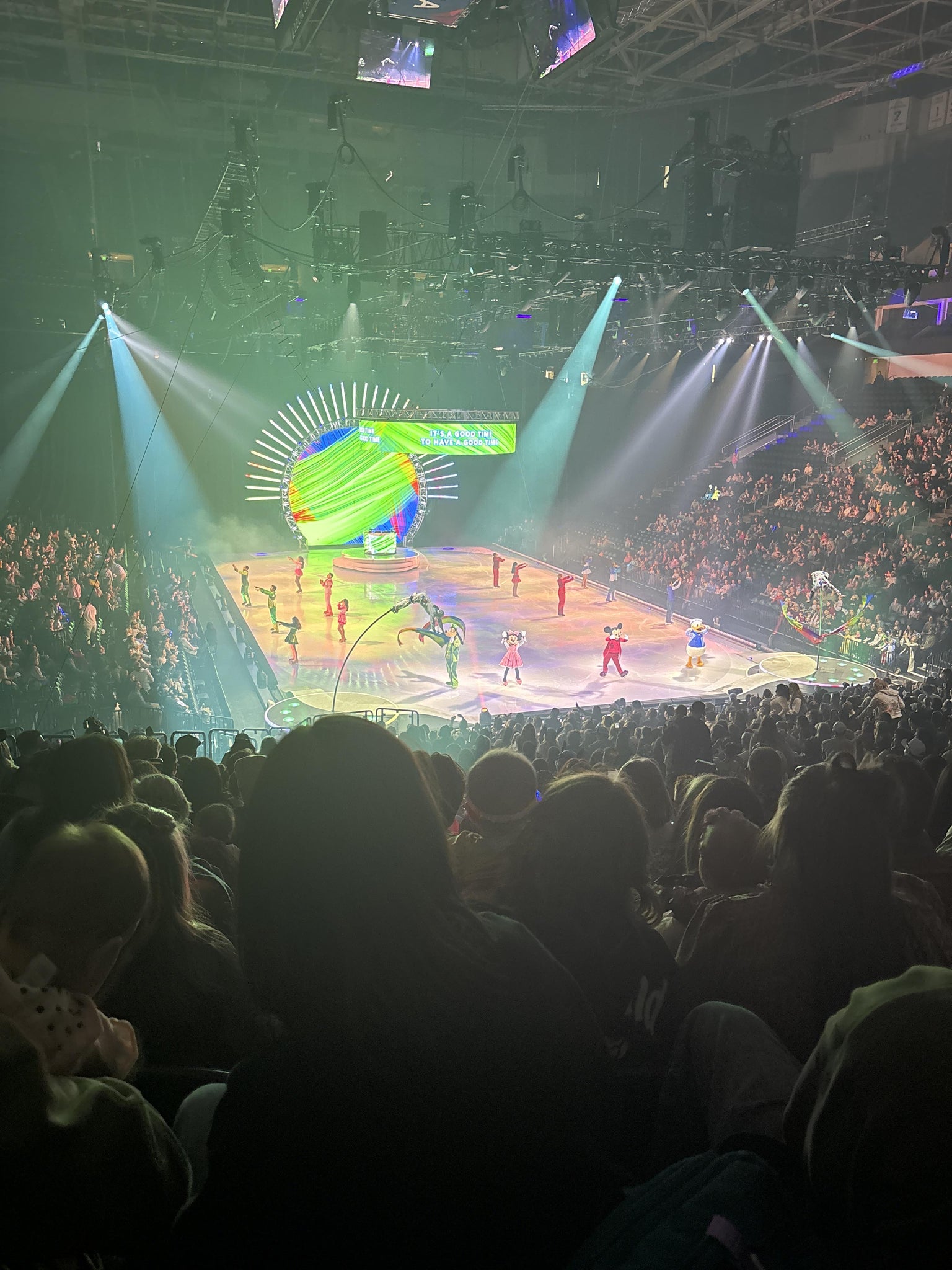 Real Fan View taken from Section 3 at Delta Center by Fatima R