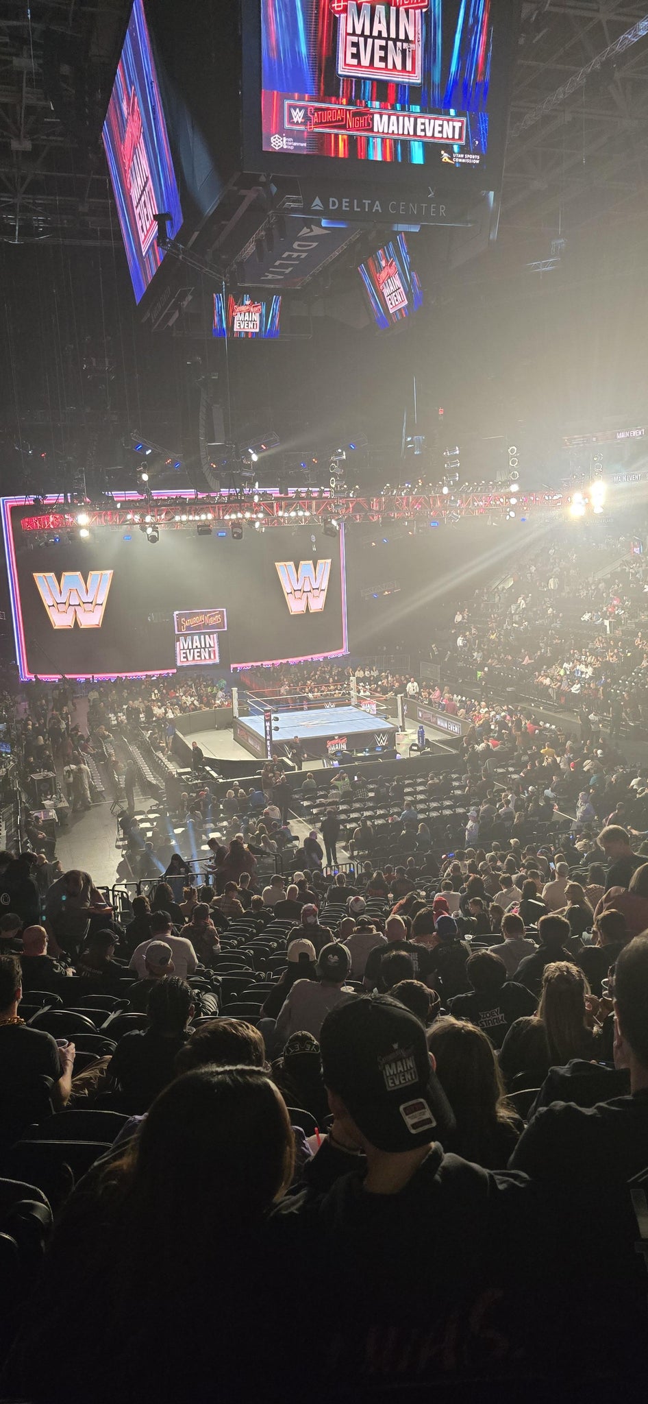 Real Fan View taken from Section 3 at Delta Center by Shawn S