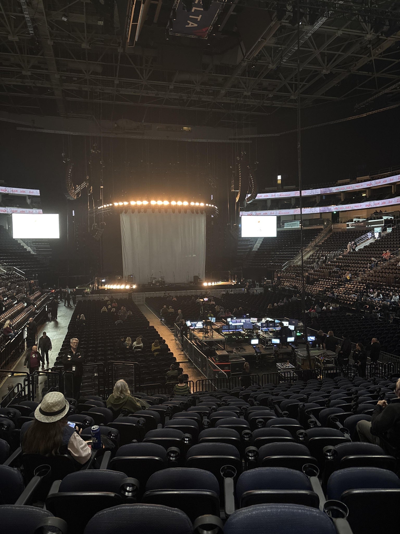 Real Fan View taken from Section 3 at Delta Center by Blake M
