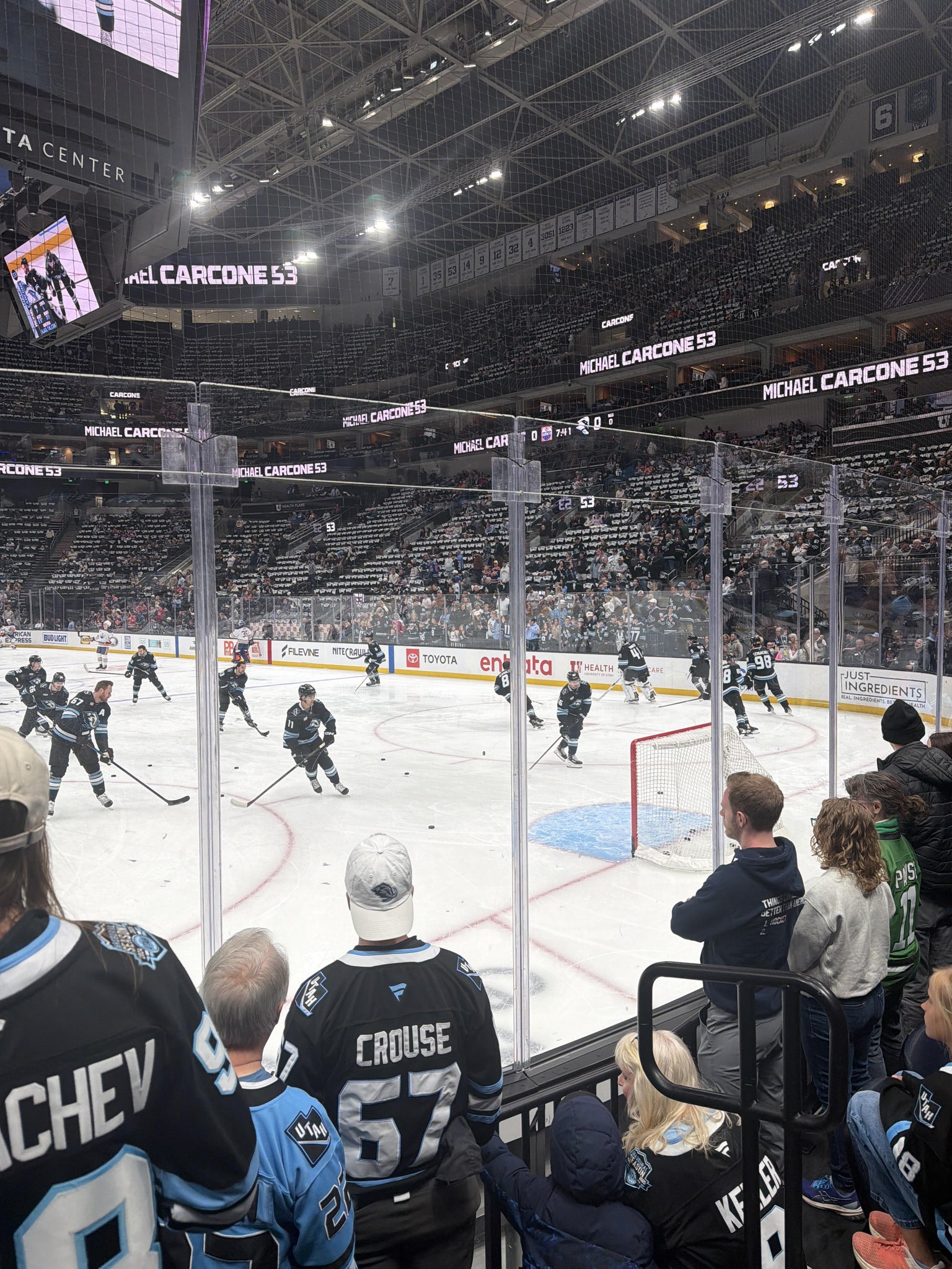 Real Fan View taken from Section 3 at Delta Center by Triston M