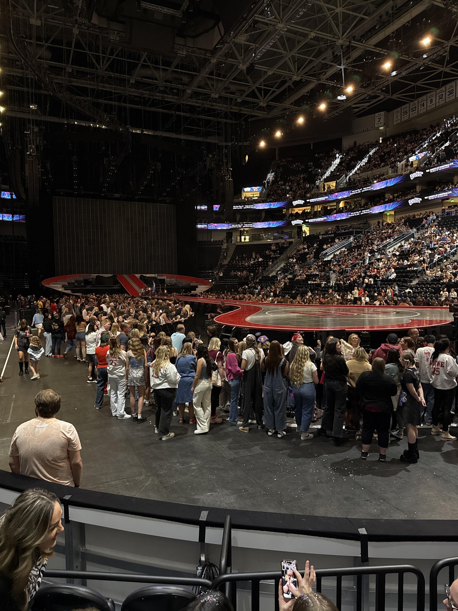 Real Fan View taken from Section 3 at Delta Center by Alek J