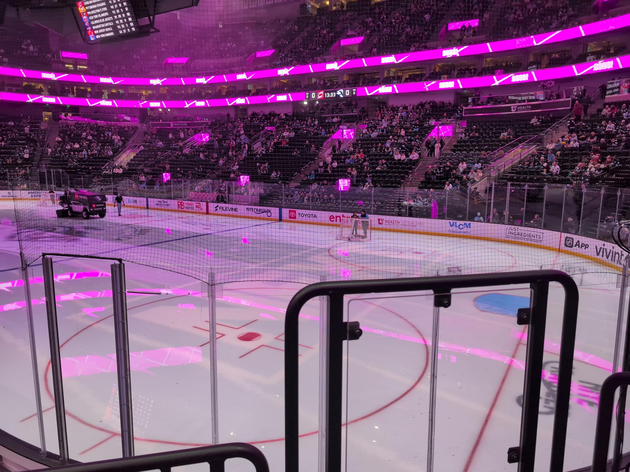 Real Fan View taken from Section 4 at Delta Center by Chase K