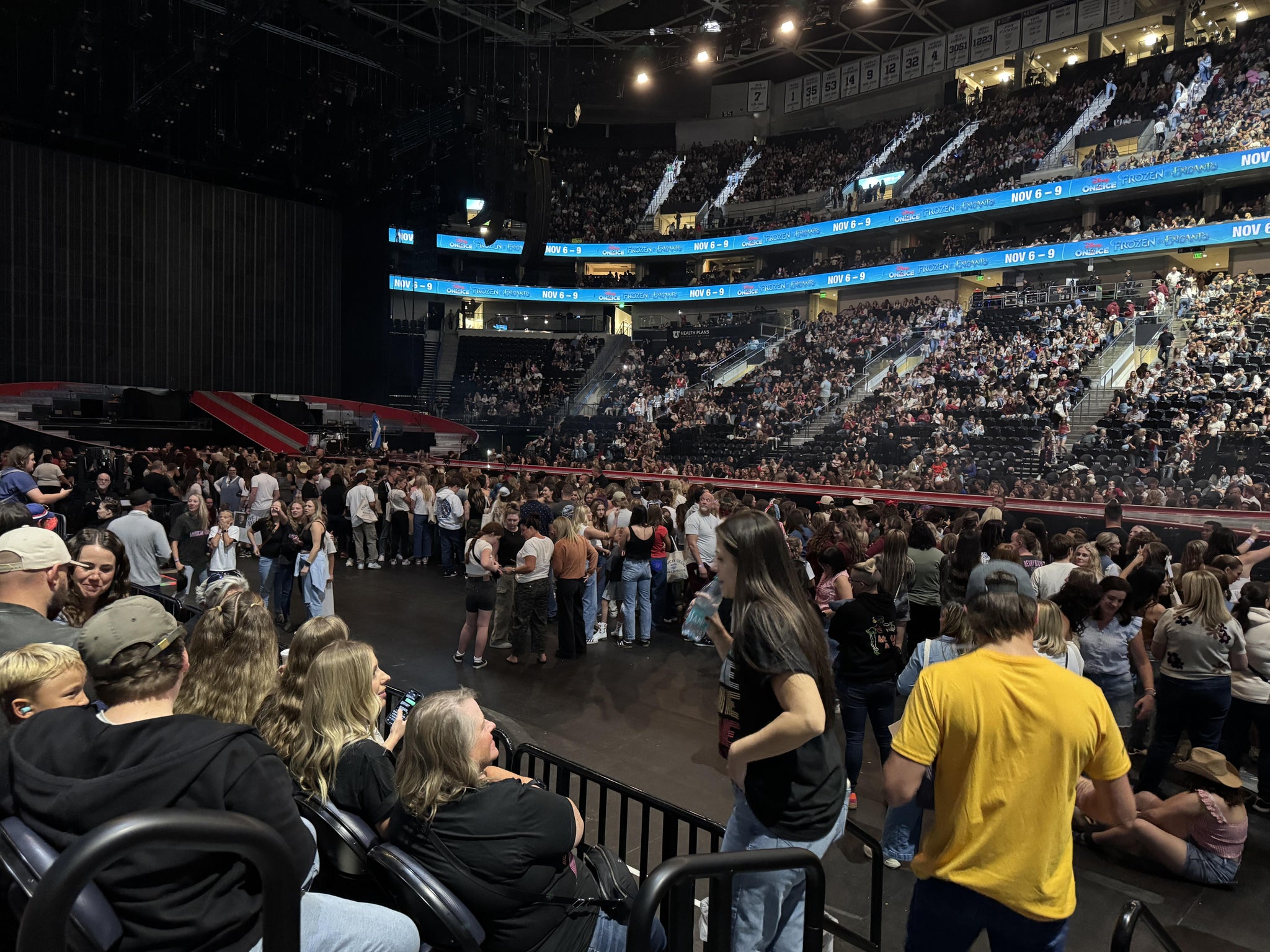 Real Fan View taken from Section 5 at Delta Center by Christopher F