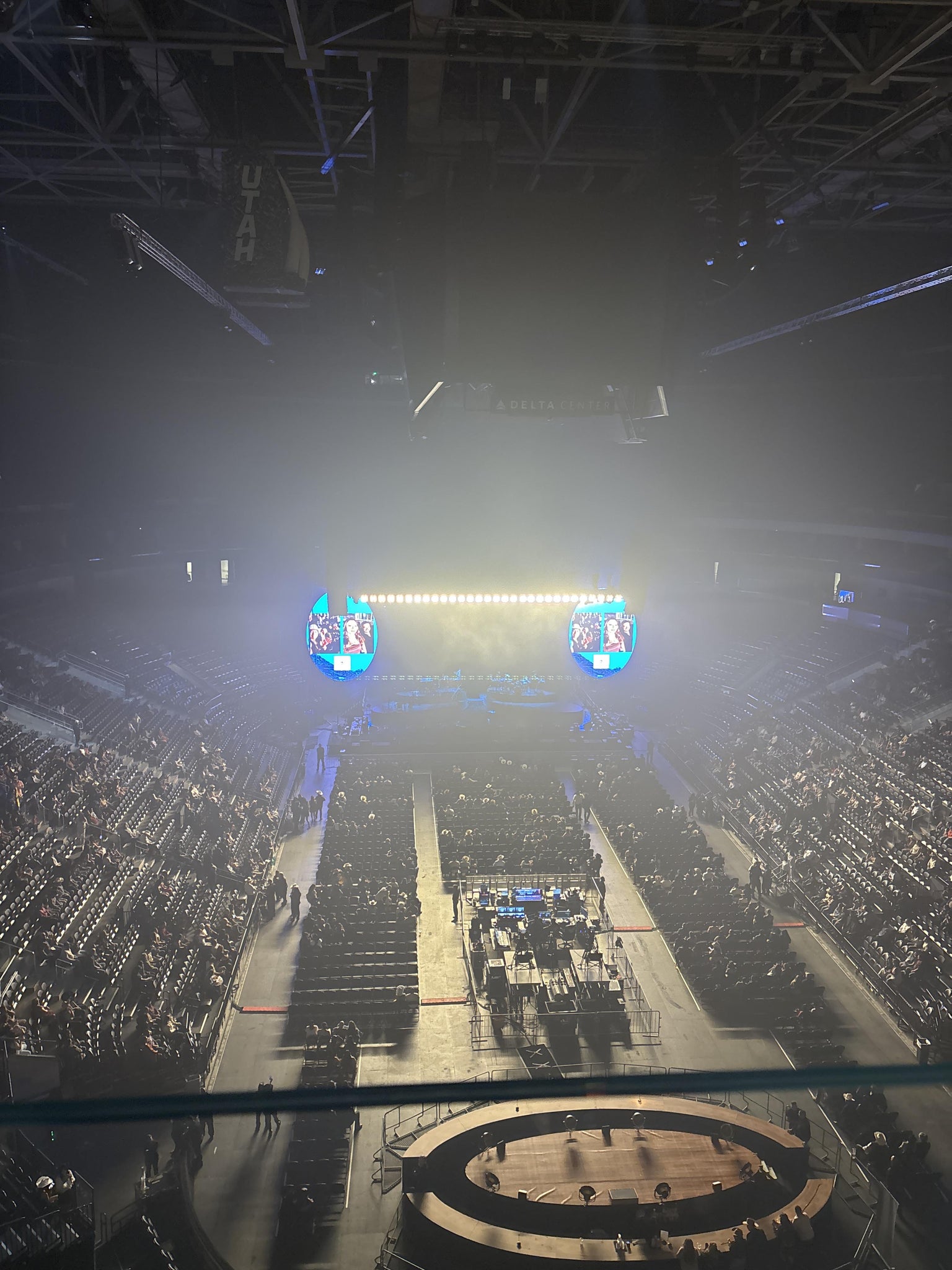 Real Fan View taken from Section 503 at Delta Center by Eric W