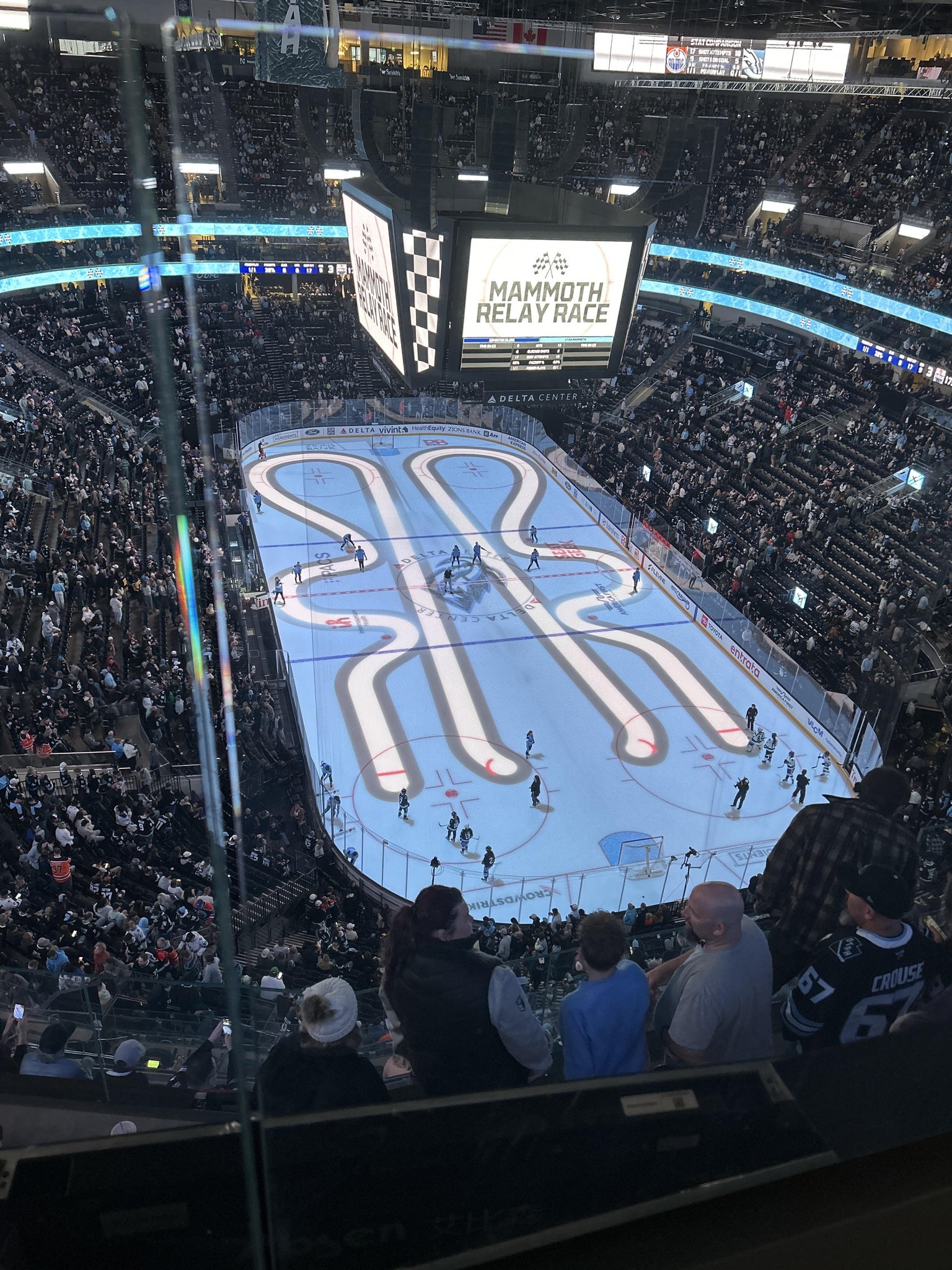 Real Fan View taken from Section 603 at Delta Center by Tiffany S