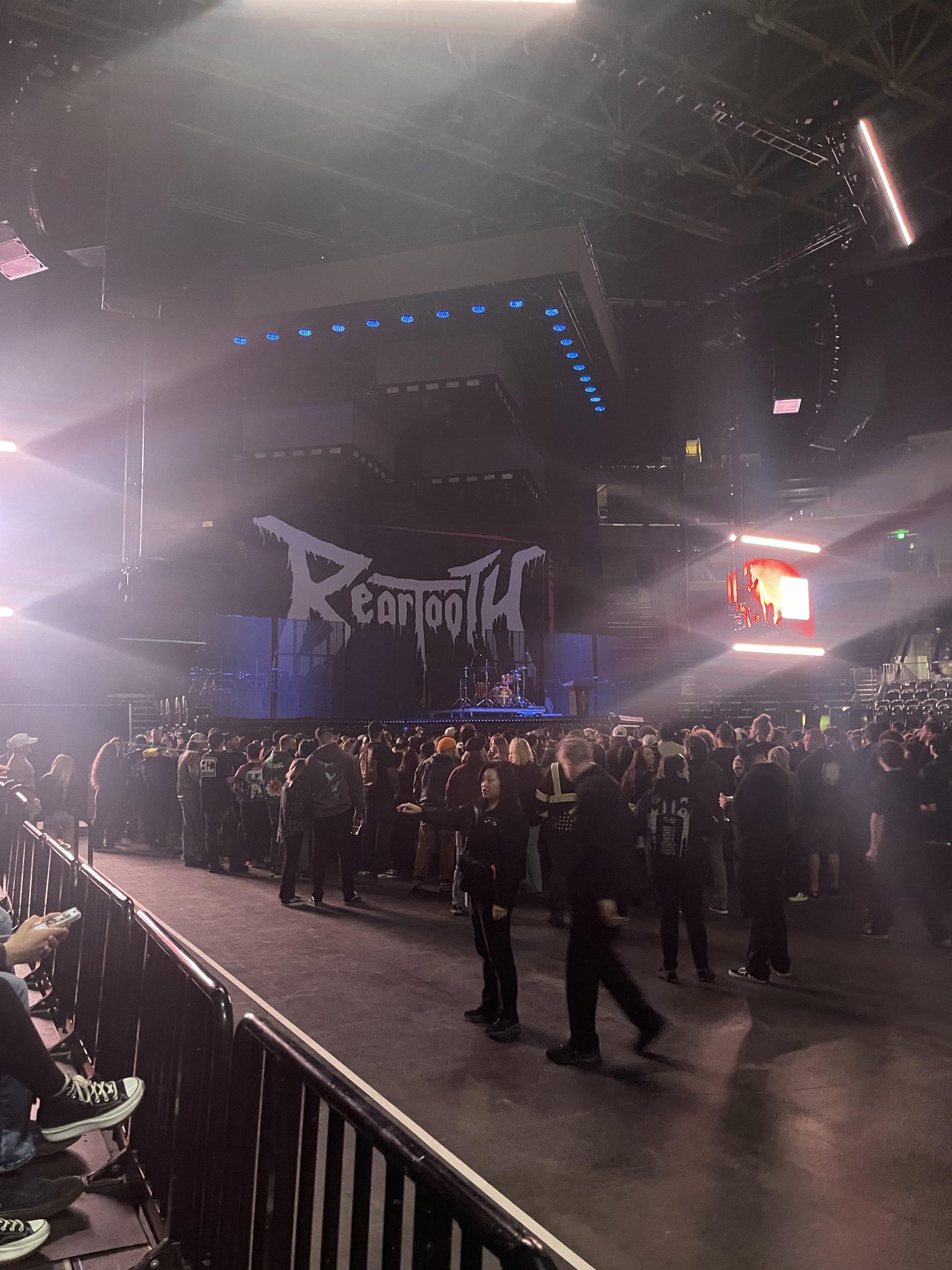 Real Fan View taken from Section 7 at Delta Center by Thomas T