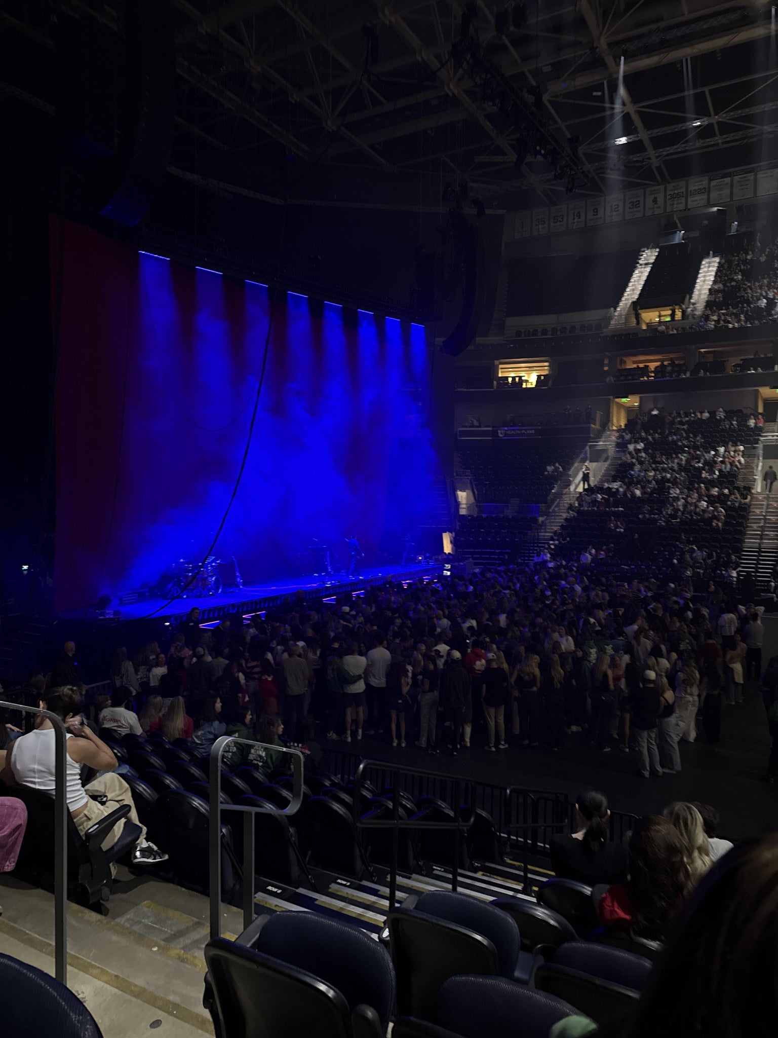 Real Fan View taken from Section 7 at Delta Center by Tess P