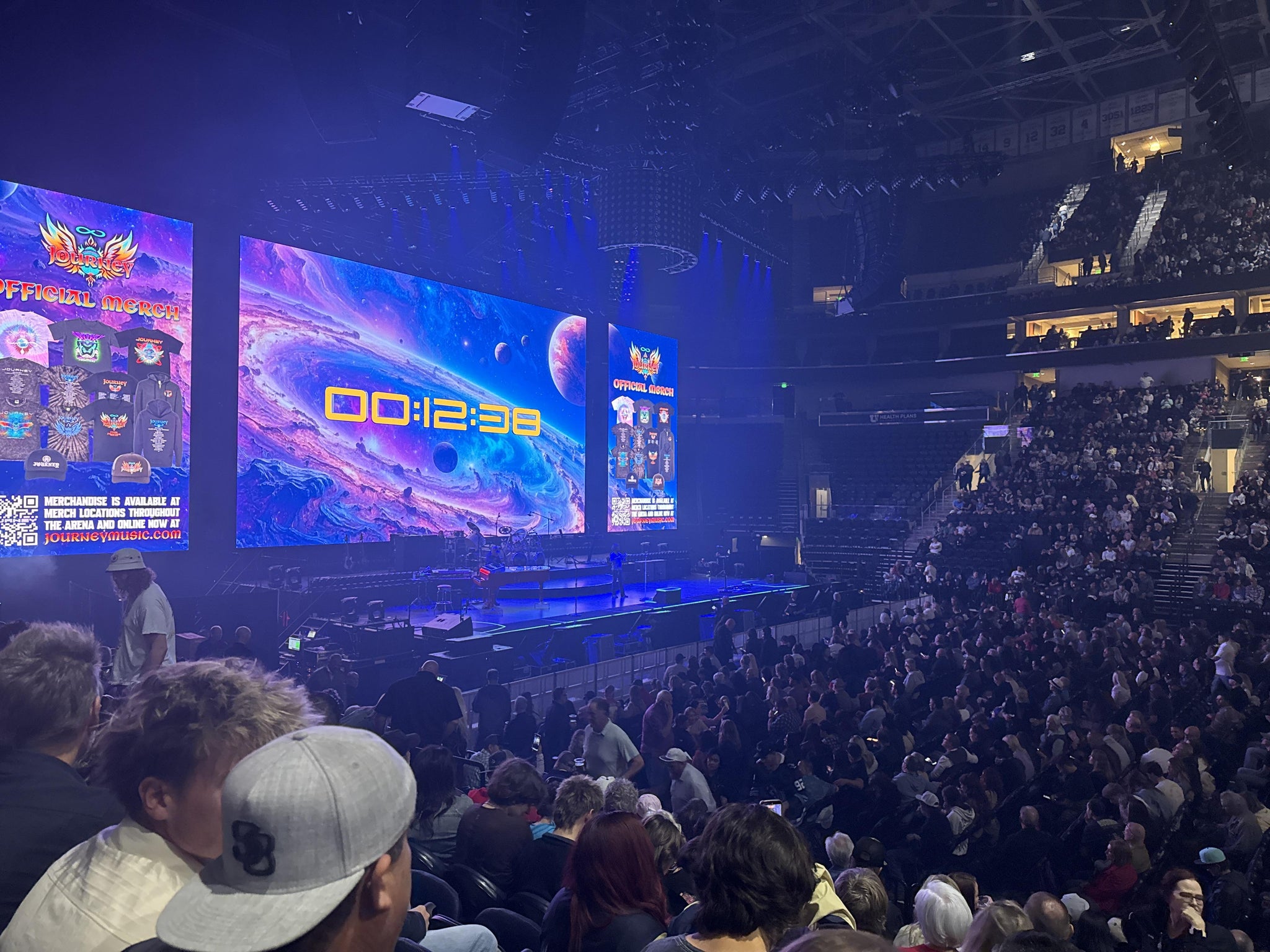 Real Fan View taken from Section 7 at Delta Center by Trent C