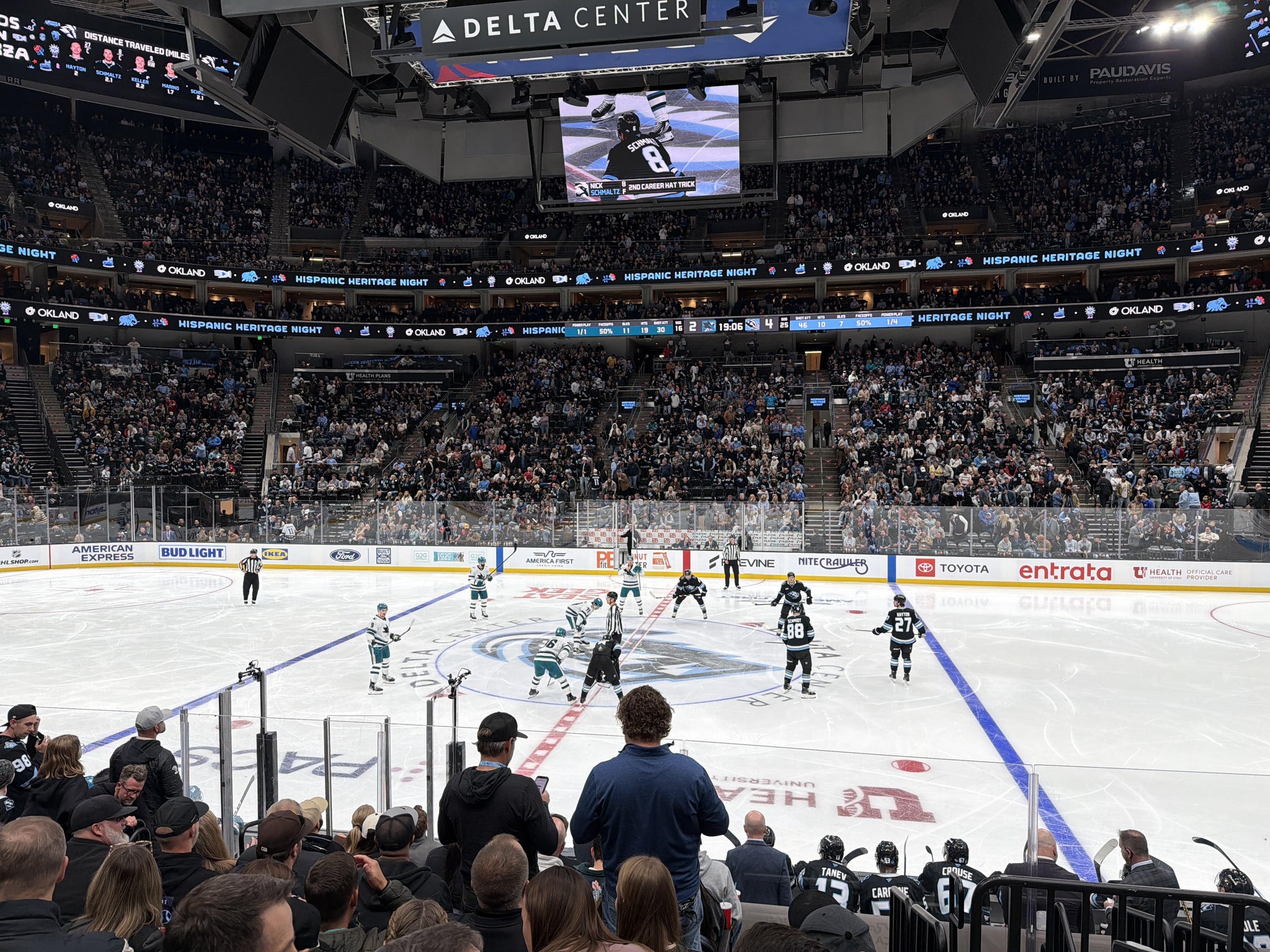 Real Fan View taken from Section 7 at Delta Center by Josh M