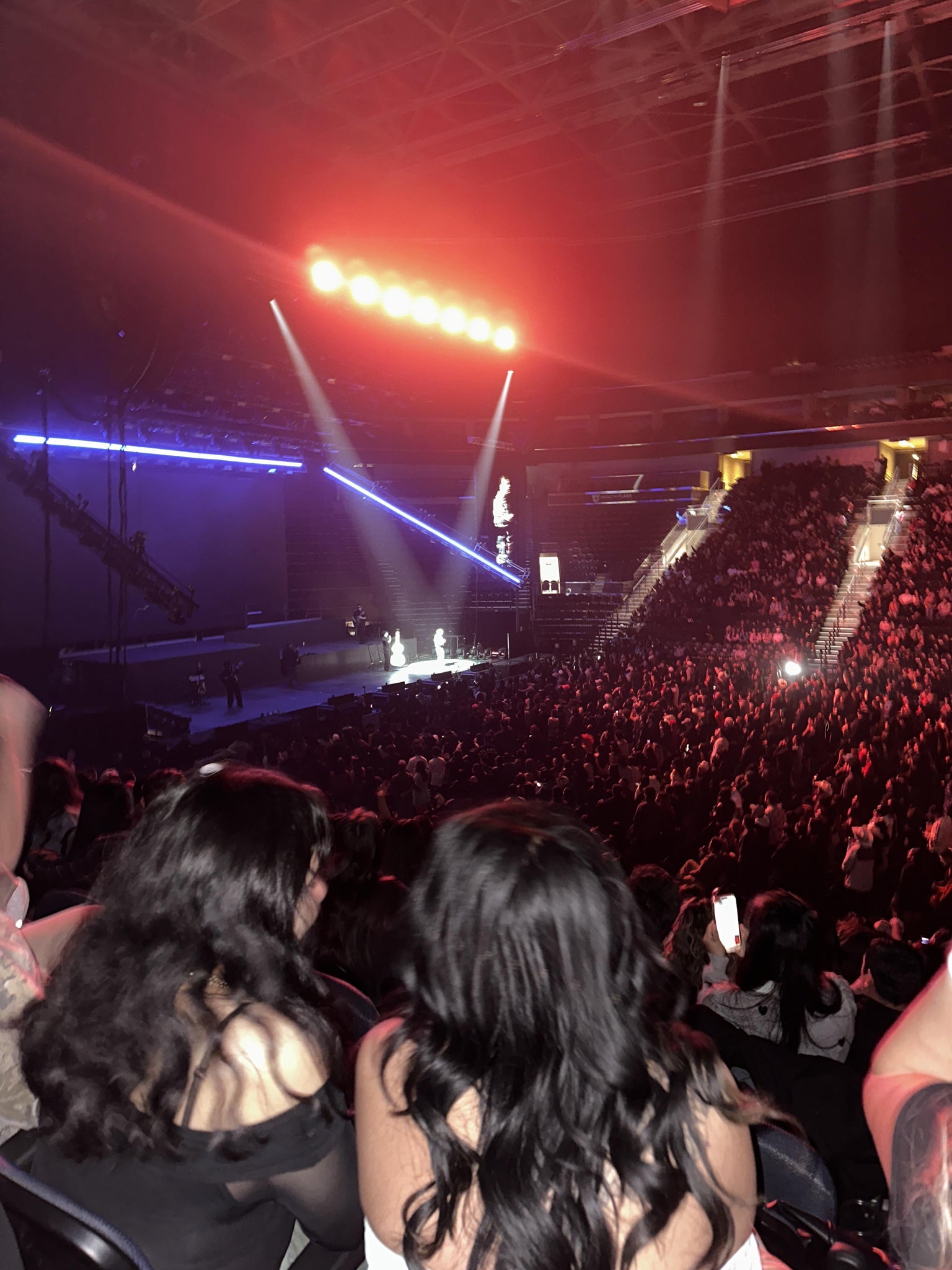 Real Fan View taken from Section 7 at Delta Center by Justin N