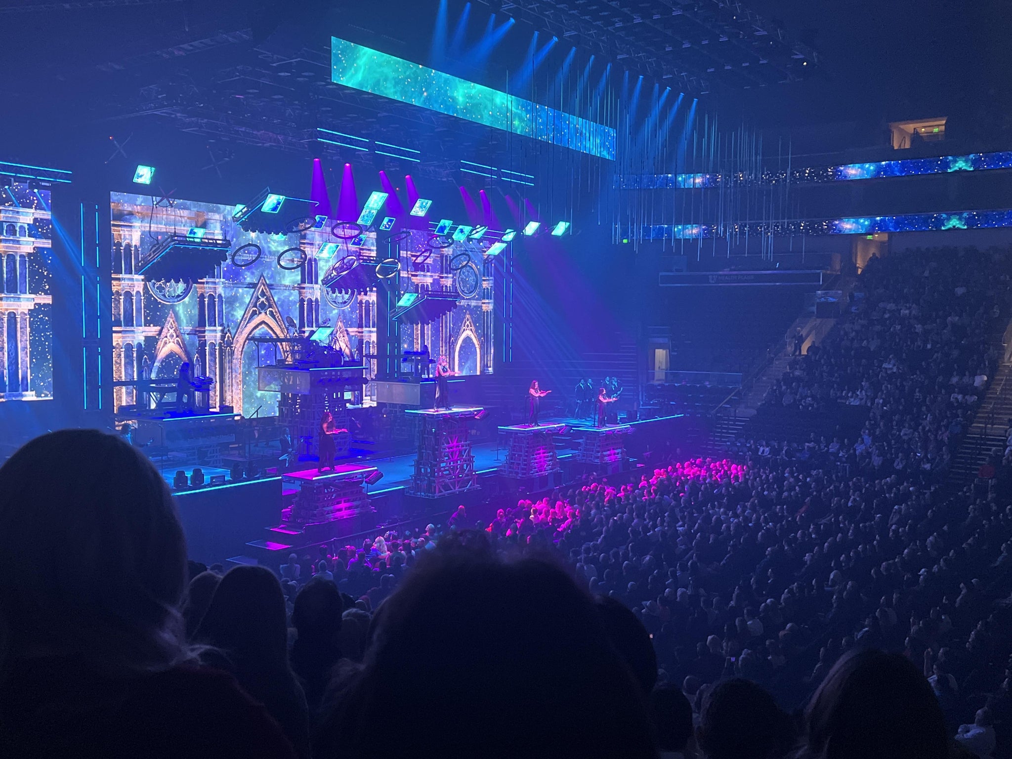 Real Fan View taken from Section 7 at Delta Center by Carrie Q