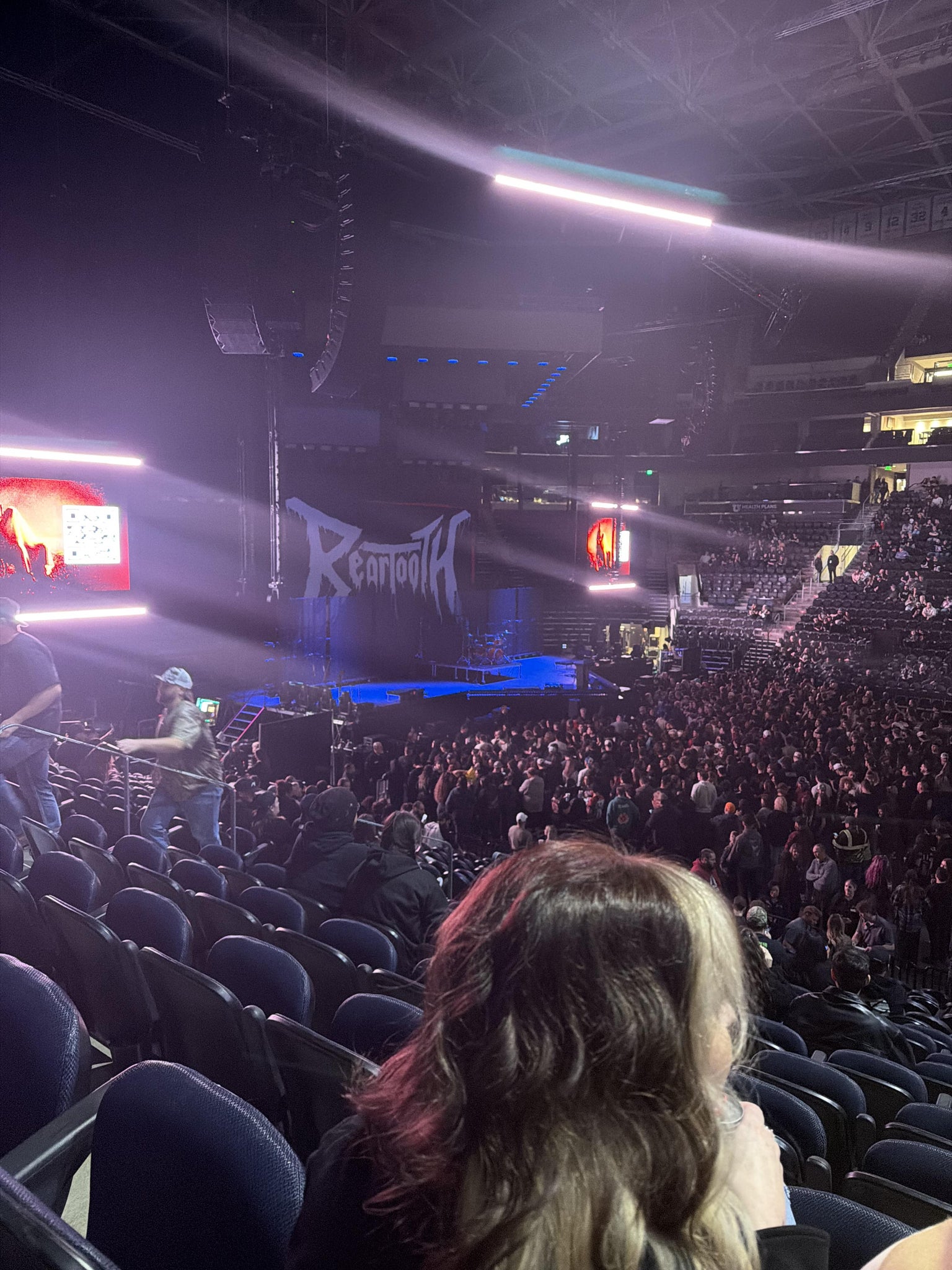 Real Fan View taken from Section 7 at Delta Center by April J