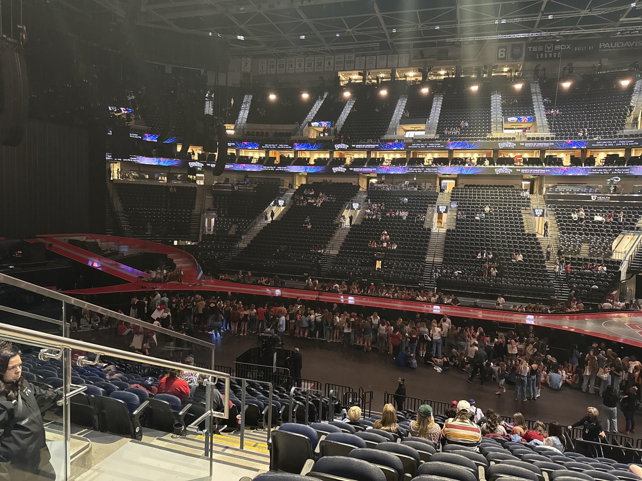 Real Fan View taken from Section 7 at Delta Center by Ashley T