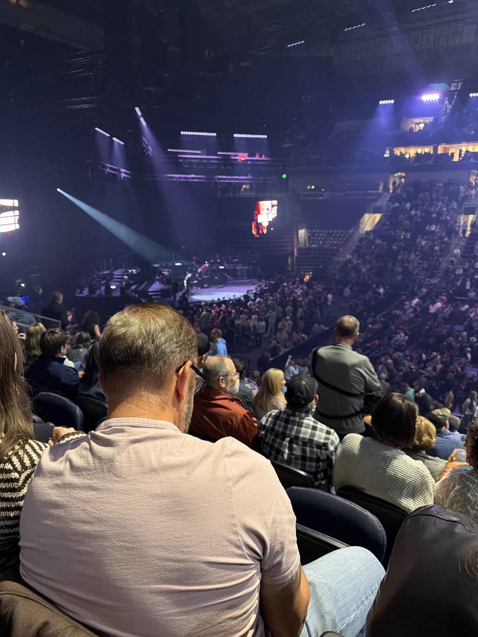 Real Fan View taken from Section 7 at Delta Center by Drew R