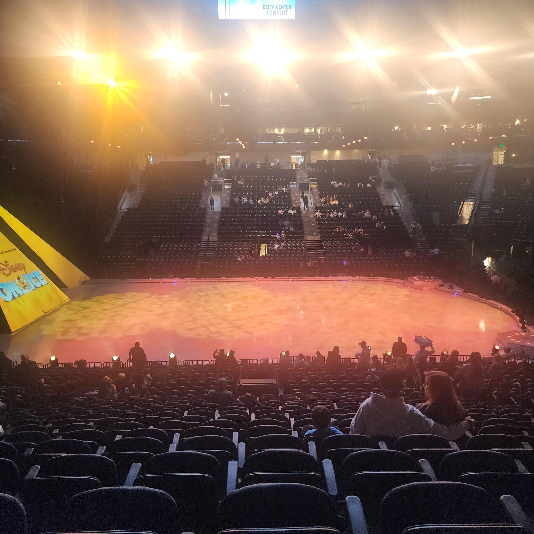 Real Fan View taken from Section 7 at Delta Center by Idolina C