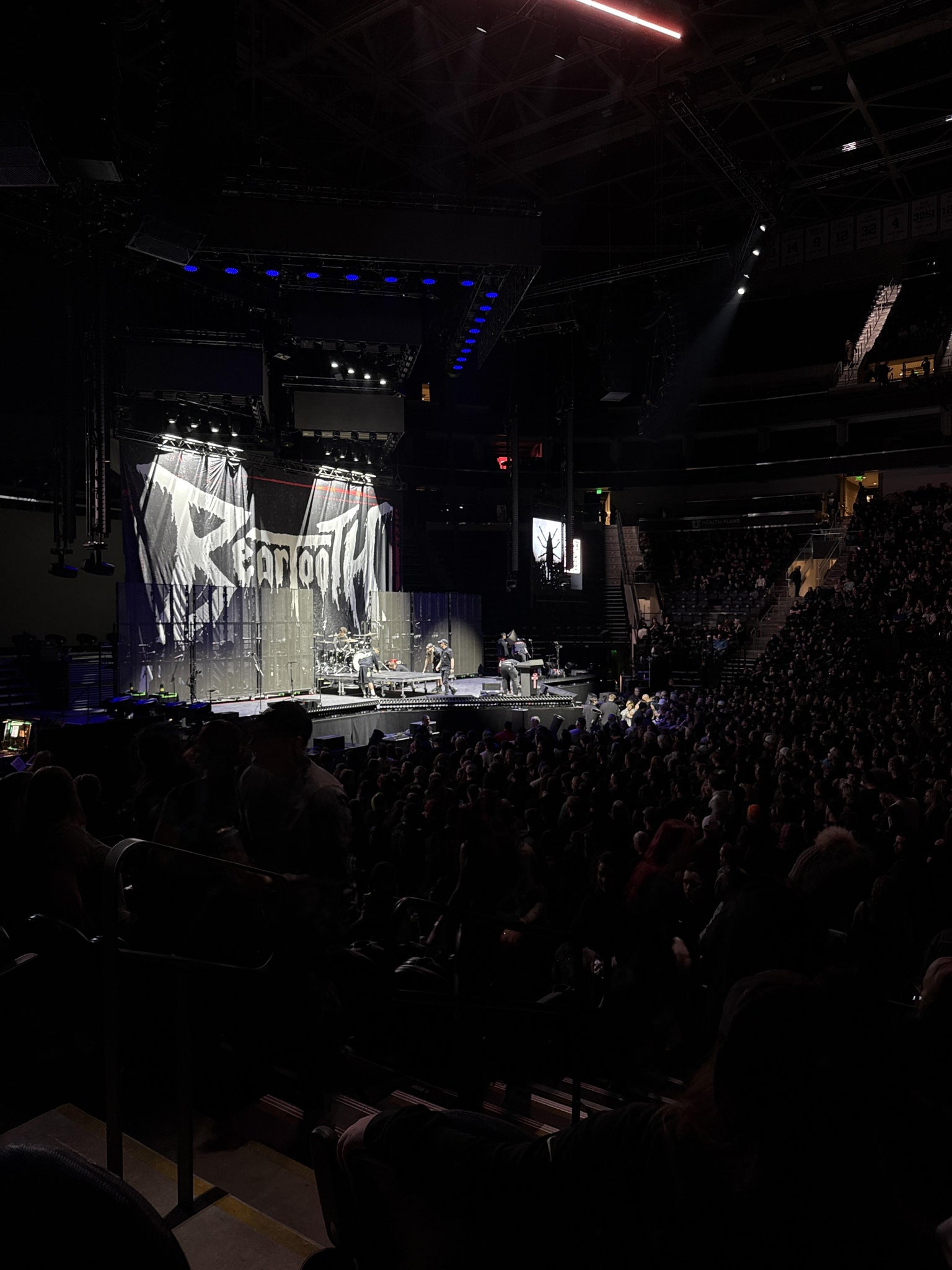 Real Fan View taken from Section 7 at Delta Center by Joshua J