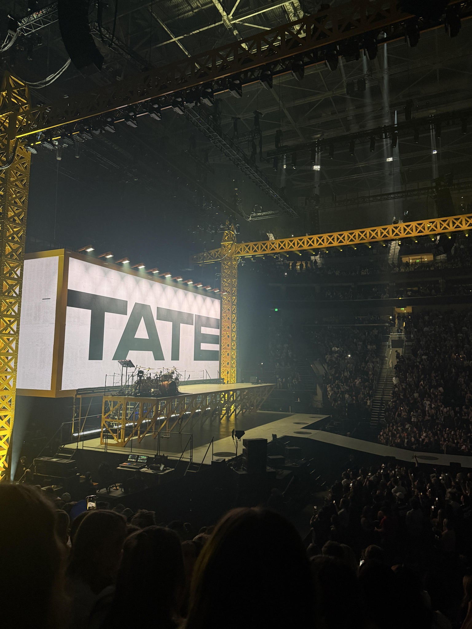 Real Fan View taken from Section 8 at Delta Center by Hailey A