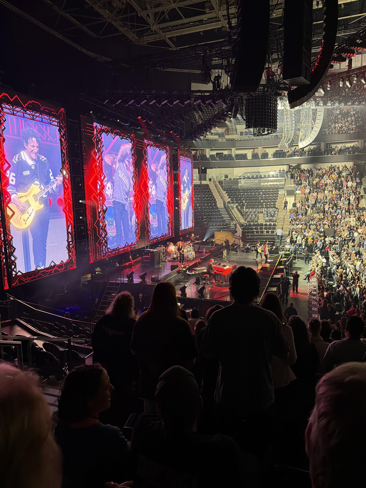 Real Fan View taken from Section 8 at Delta Center by Ryan F