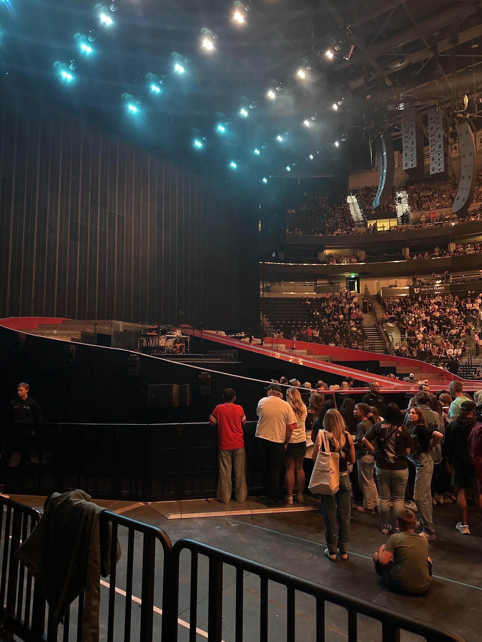 Real Fan View taken from Section 8 at Delta Center by Gonca S