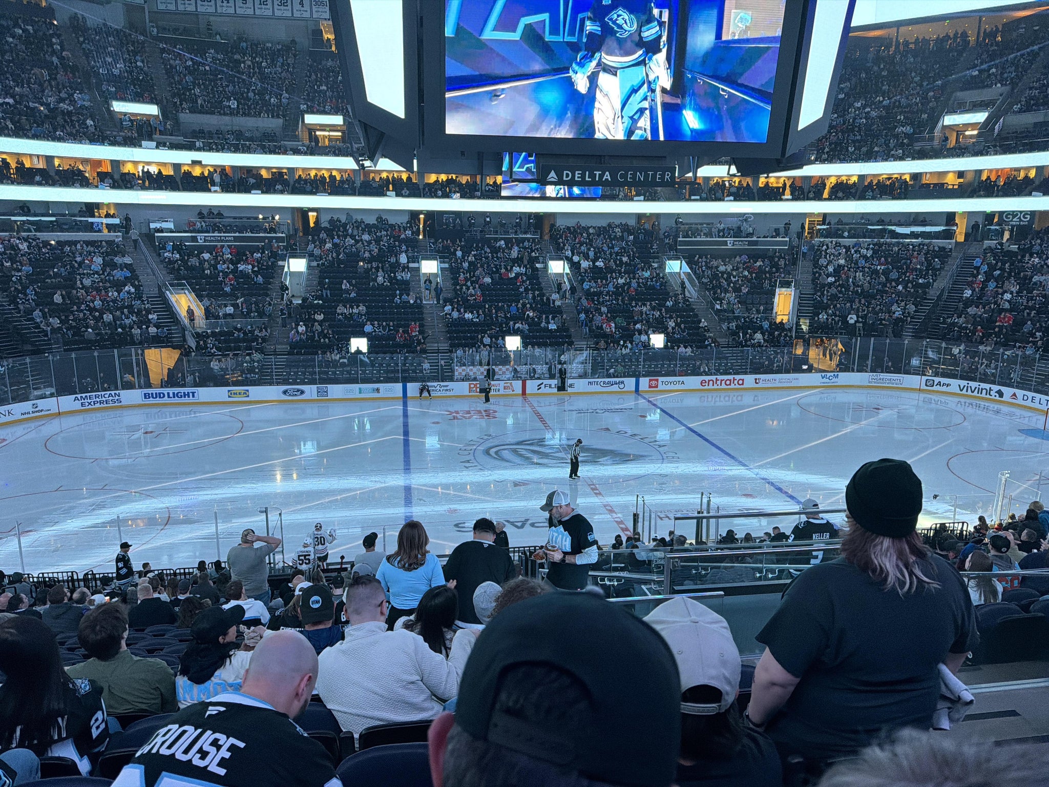 Real Fan View taken from Section 8 at Delta Center by Zachariah J