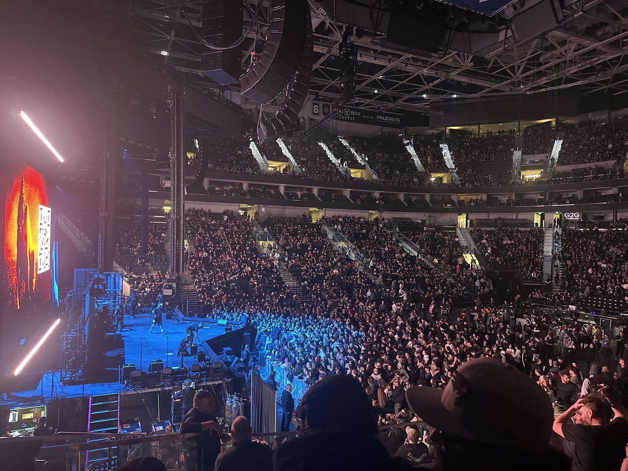 Real Fan View taken from Section 9 at Delta Center by Ellory W
