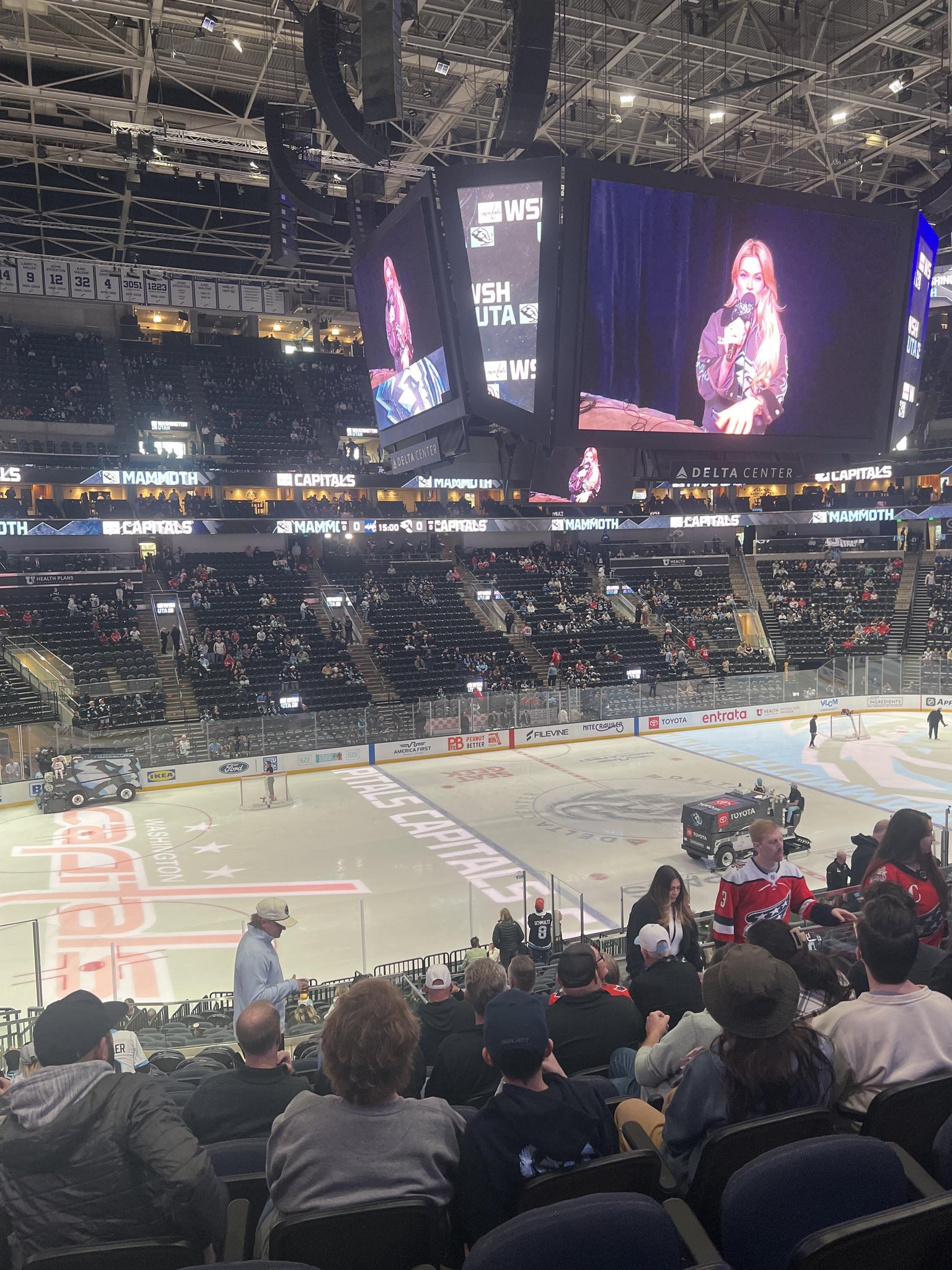 Real Fan View taken from Section 9 at Delta Center by Bryan B
