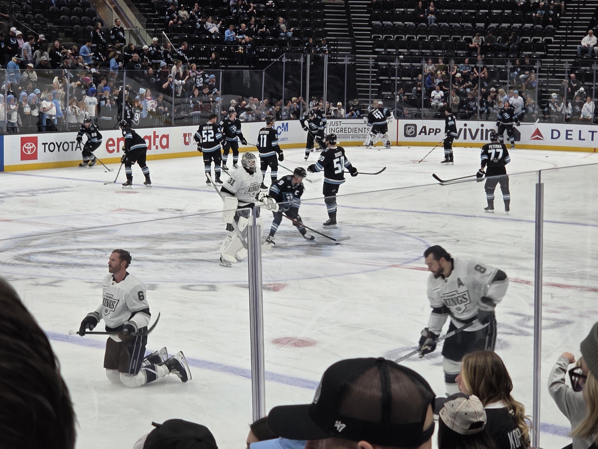 Real Fan View taken from Section 9 at Delta Center by Scott C