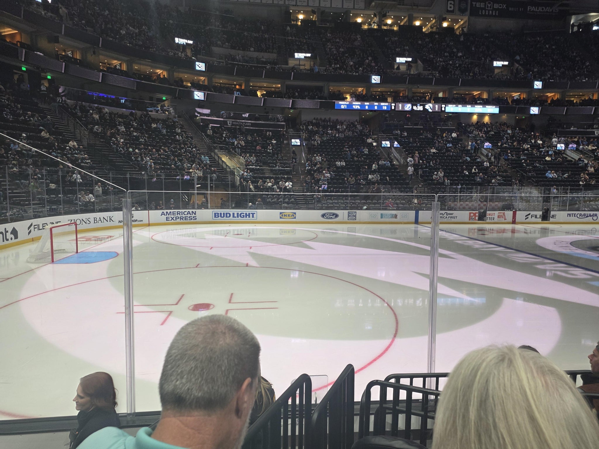 Real Fan View taken from Section 9 at Delta Center by Scott C