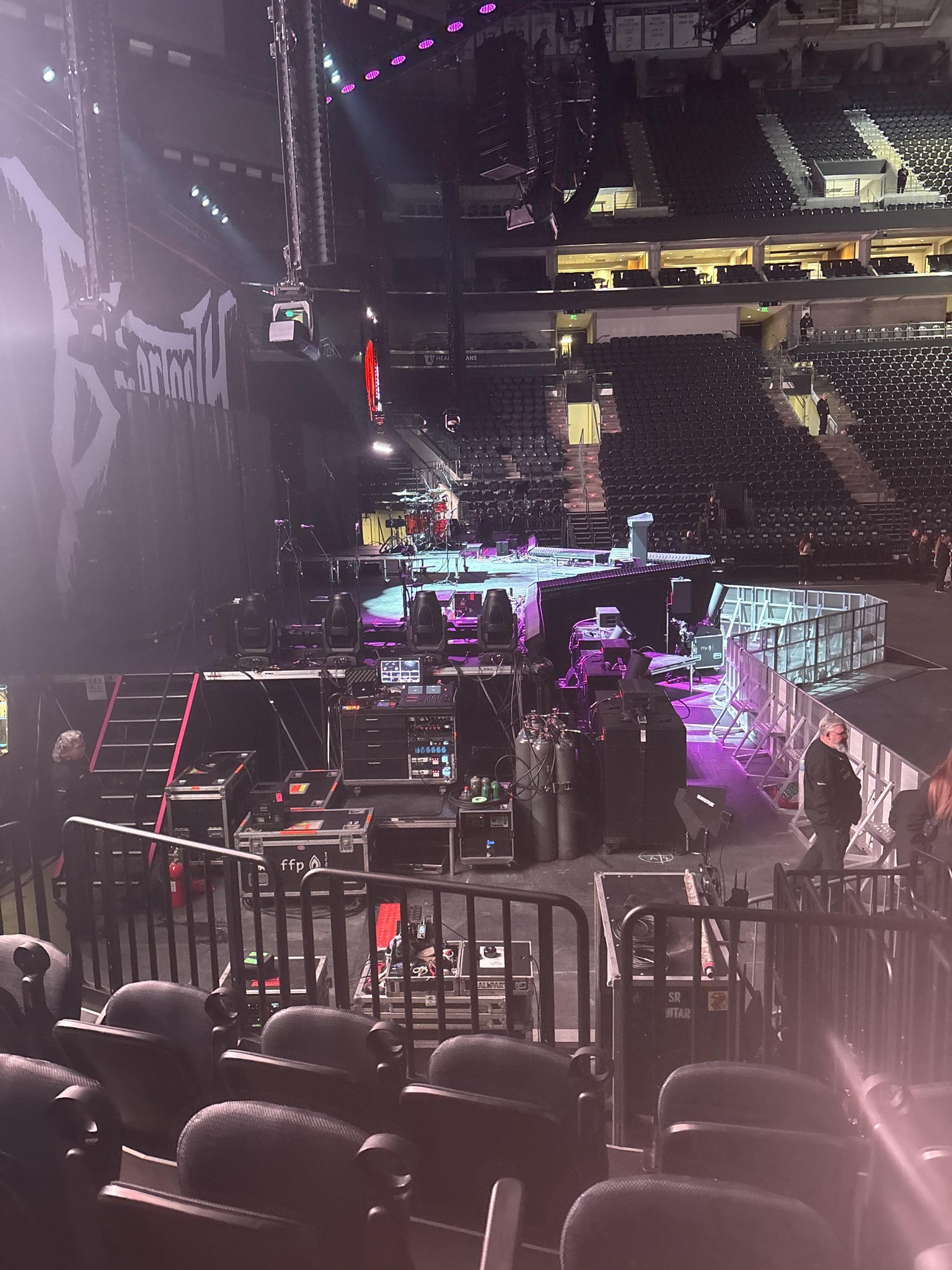 Real Fan View taken from Section 9 at Delta Center by Jaden D