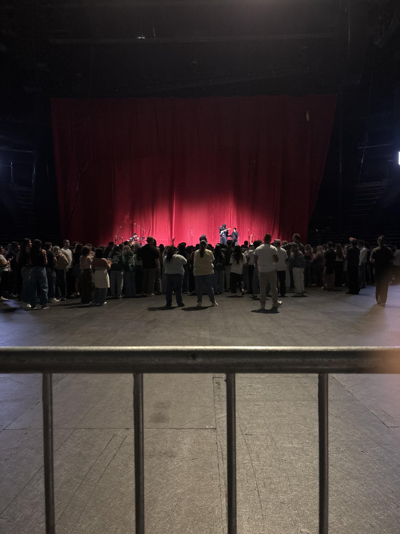 Real Fan View taken from Floor 2 at Delta Center by Alicia M