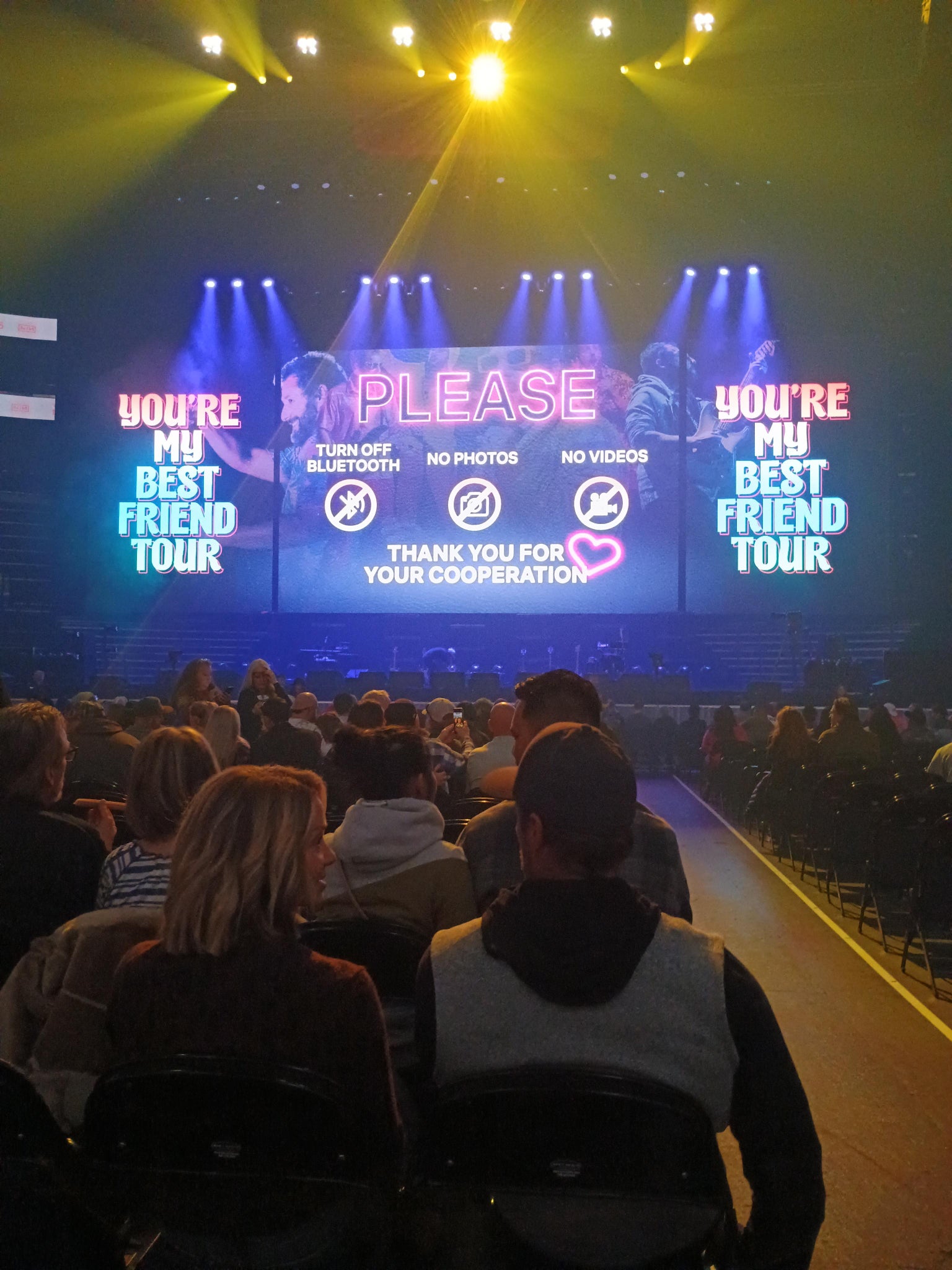 Real Fan View taken from Floor 2 at Delta Center by Kyle R