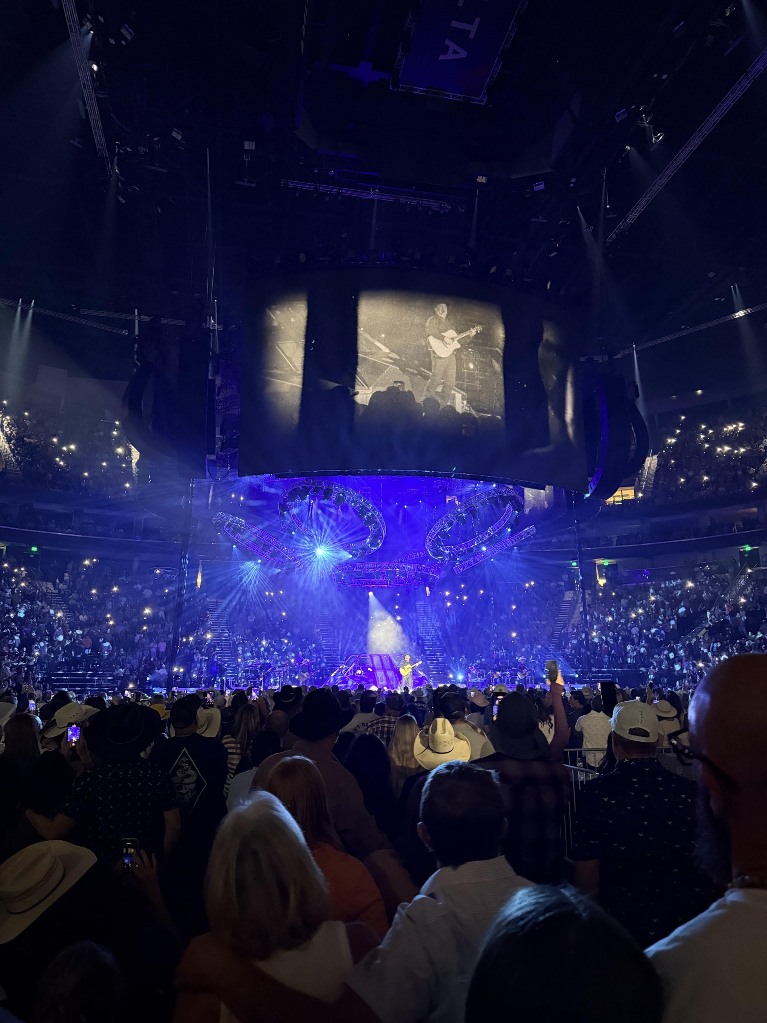 Real Fan View taken from Floor 6 at Delta Center by Shawn G
