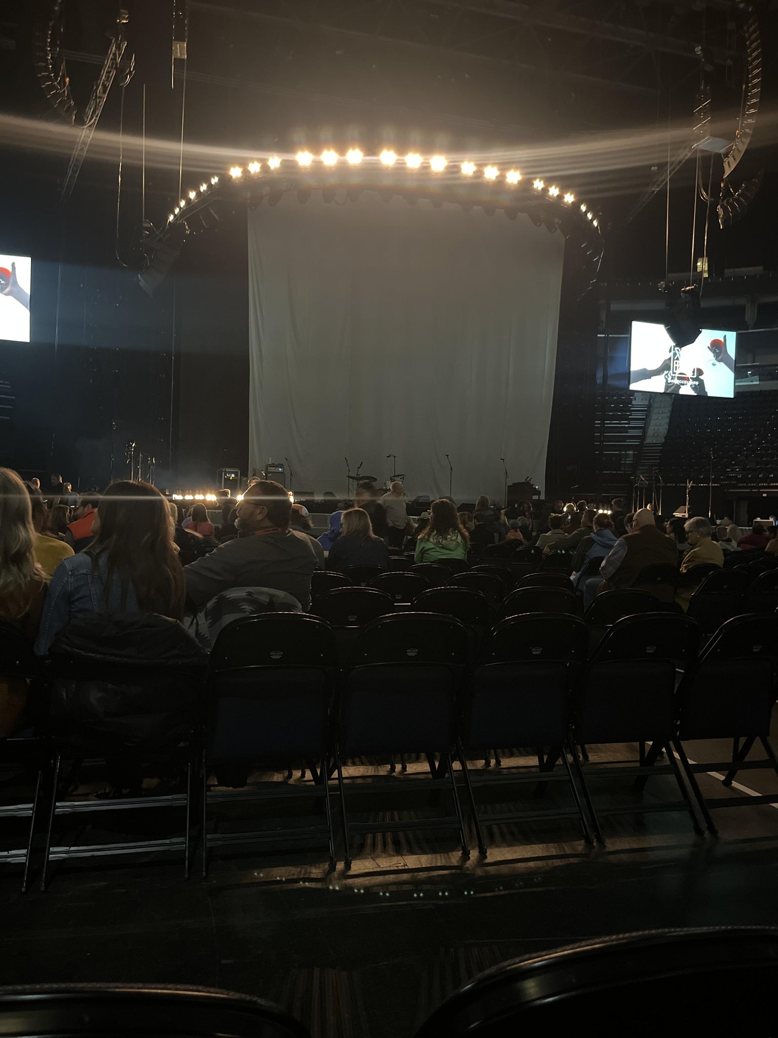 Real Fan View taken from Floor 6 at Delta Center by Anonymous User