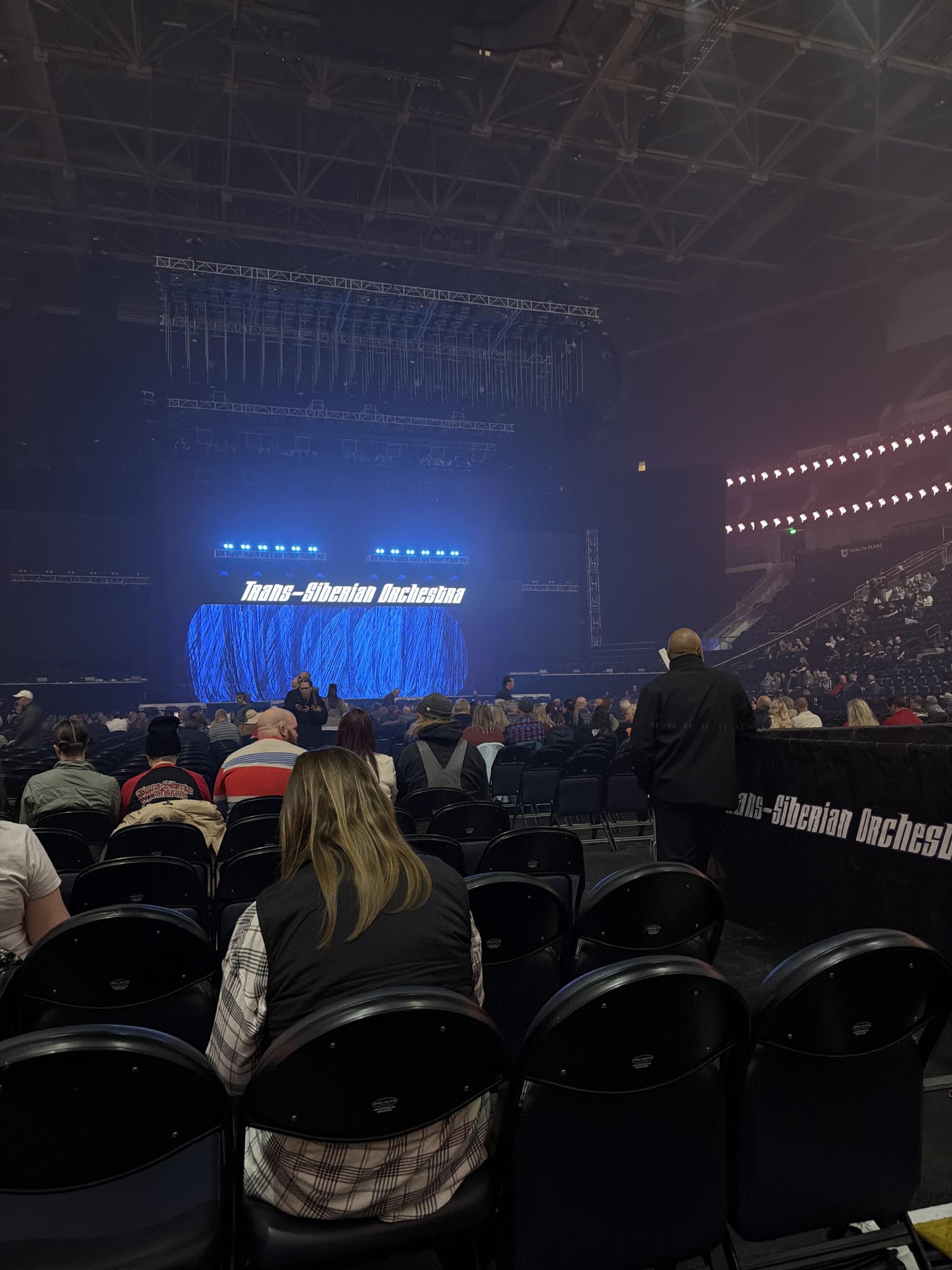 Real Fan View taken from Floor 9 at Delta Center by Danny W