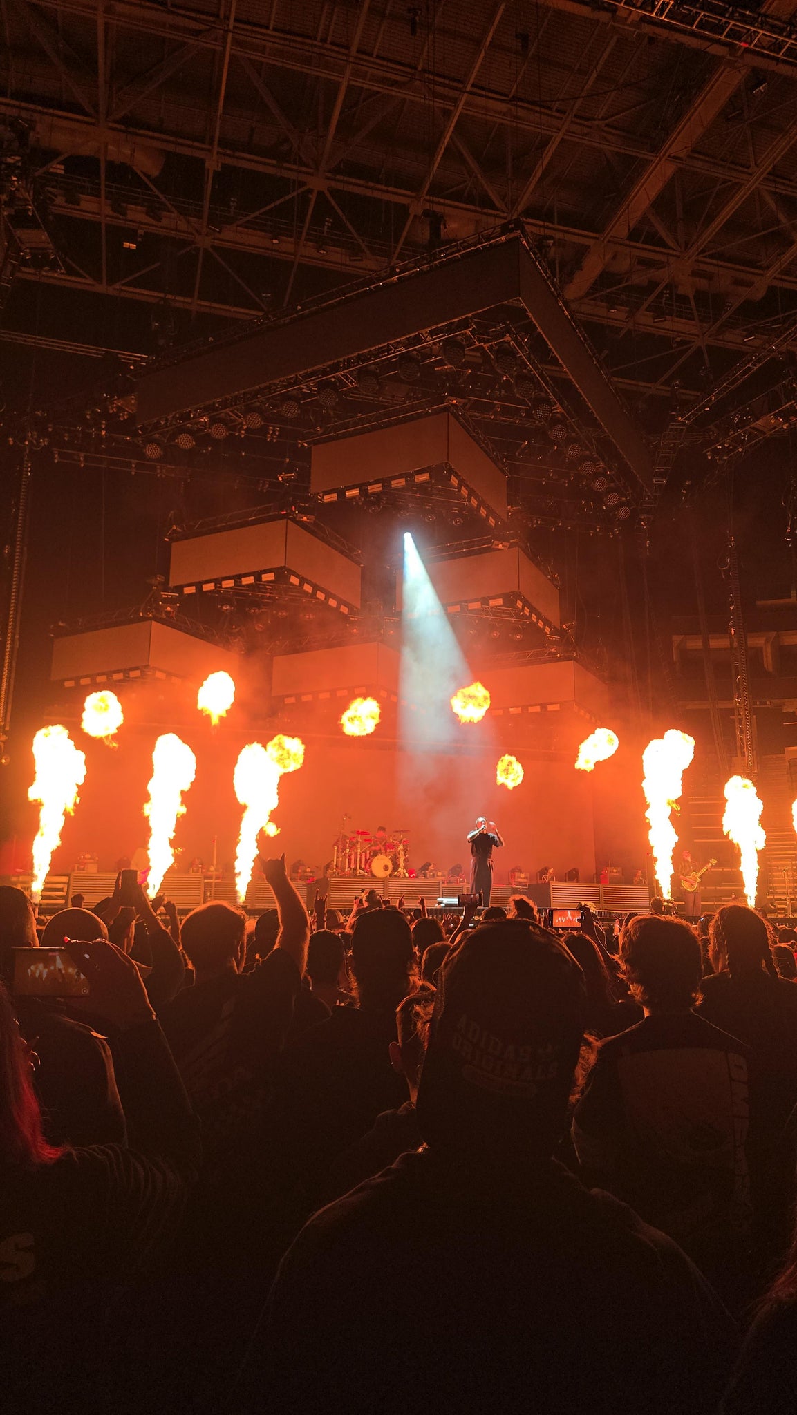 Real Fan View taken from GA Floor at Delta Center by Timothy W