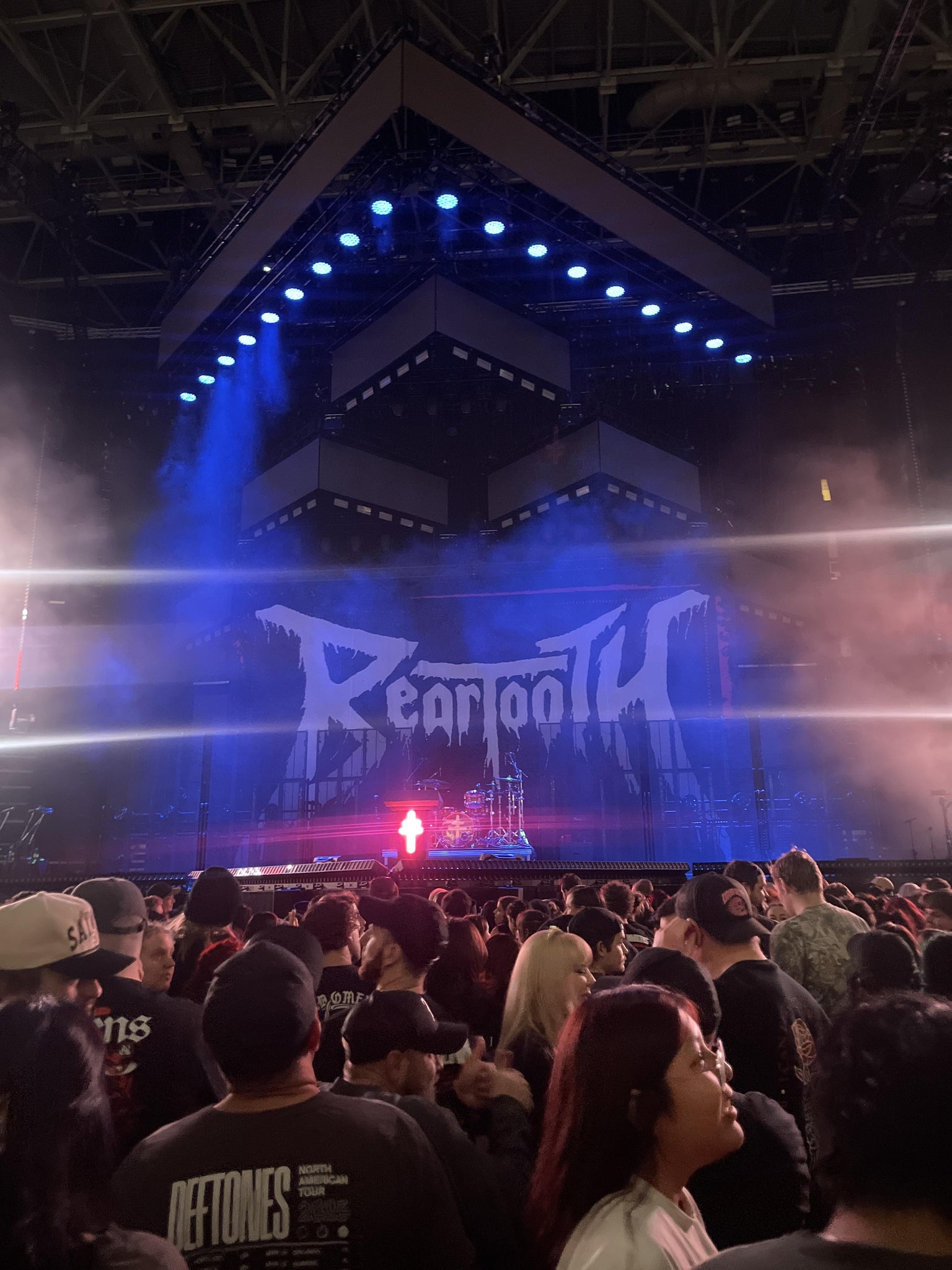 Real Fan View taken from GA Floor at Delta Center by Jacob T